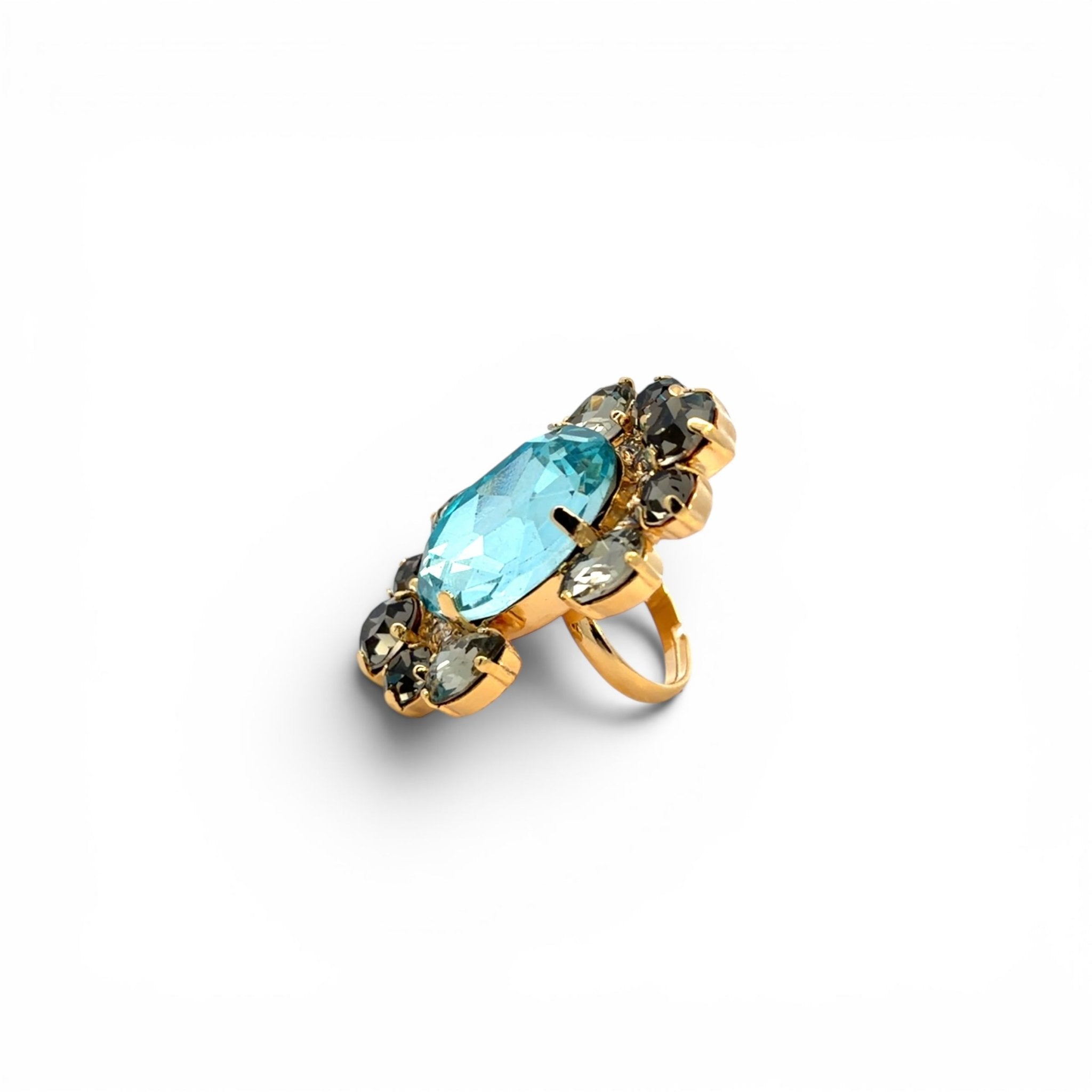 Anillo Celeste Imperial - Piedra de Toque