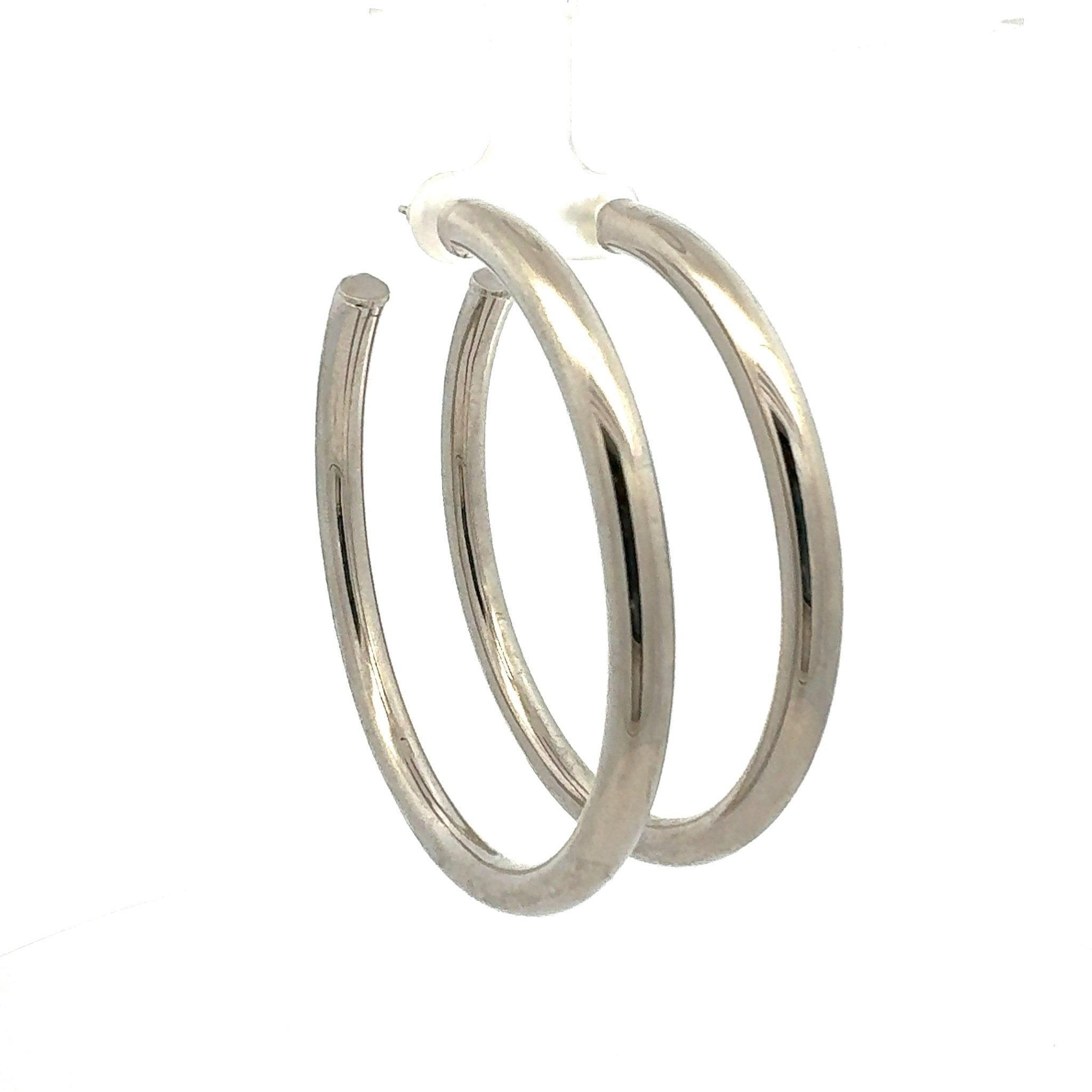 Aros Extra Grandes Plata - Piedra de Toque