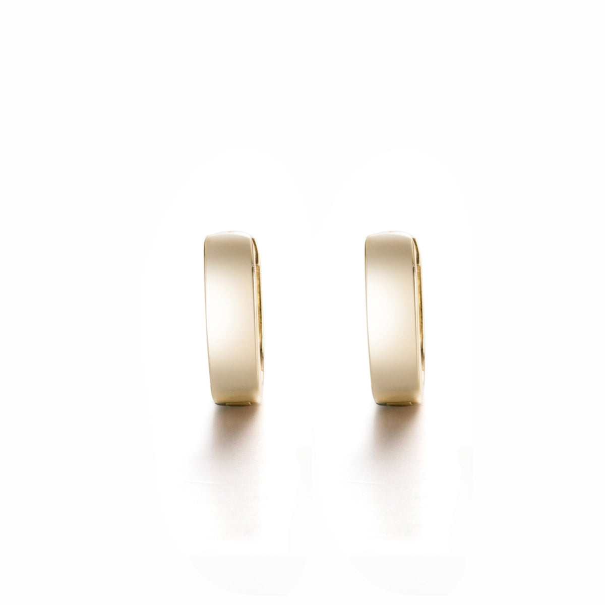 Aros Lisos Pequeños Oro - Piedra de Toque