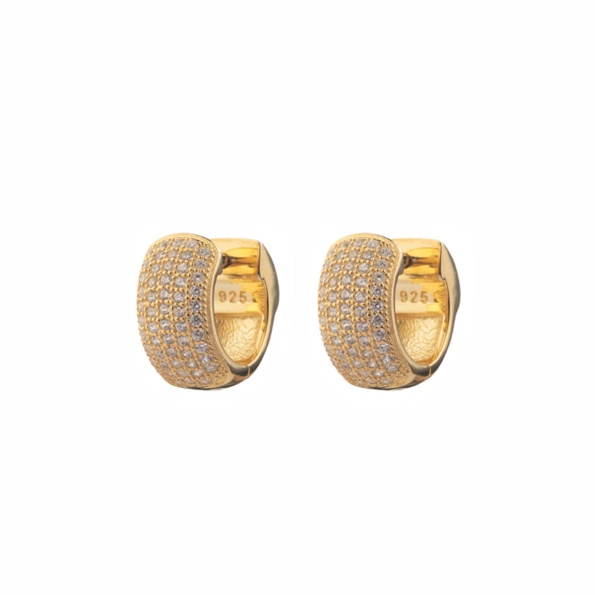 Aros Pavé Anchos - Piedra de Toque