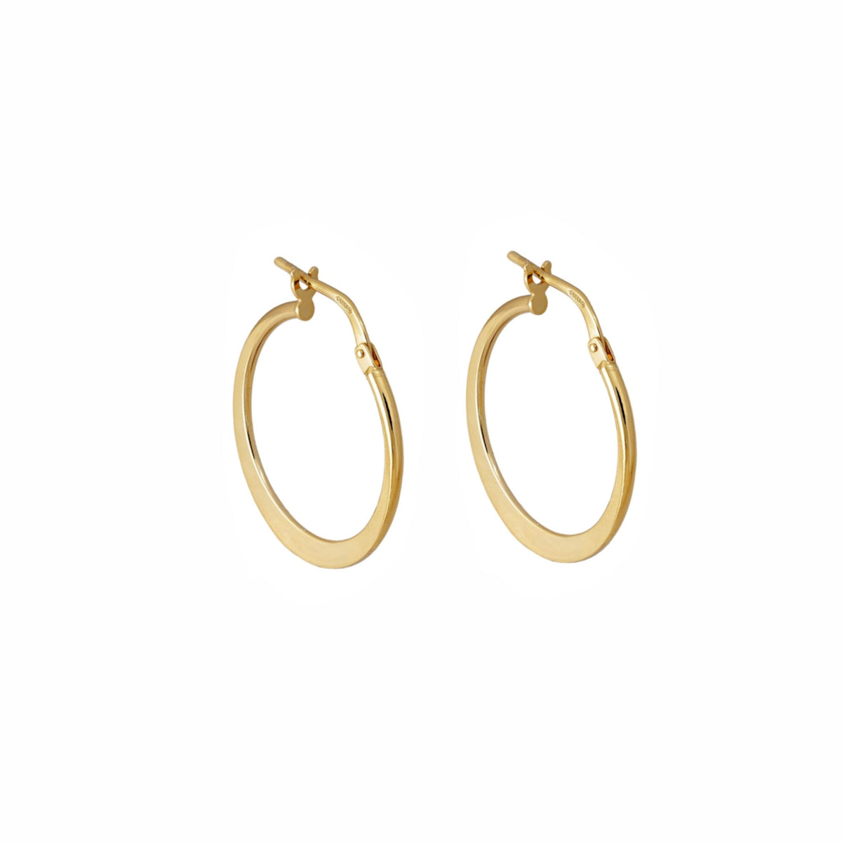 Aros Planos Oro - Piedra de Toque