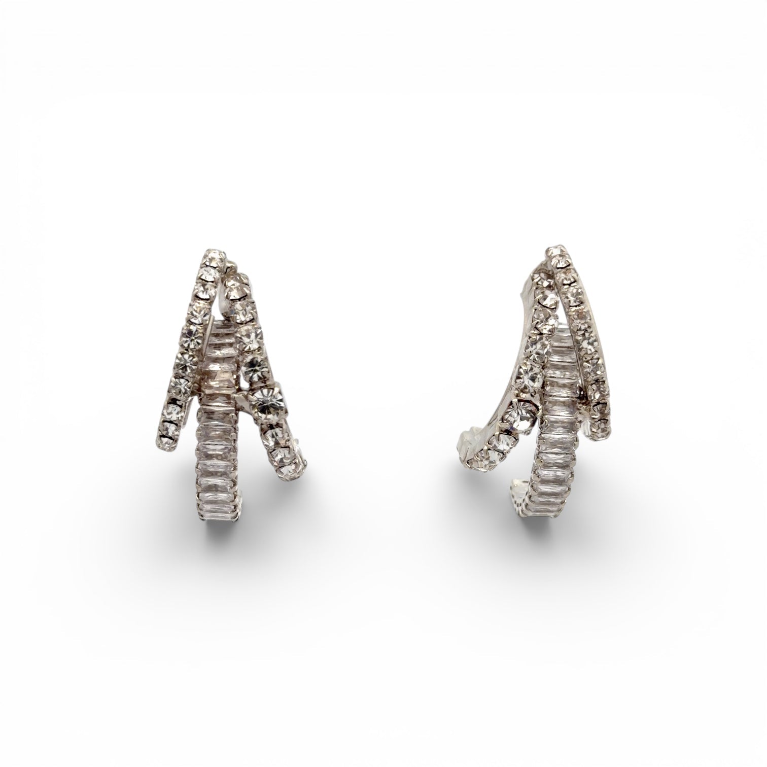 Aros Vértice Cristales Plata - Piedra de Toque