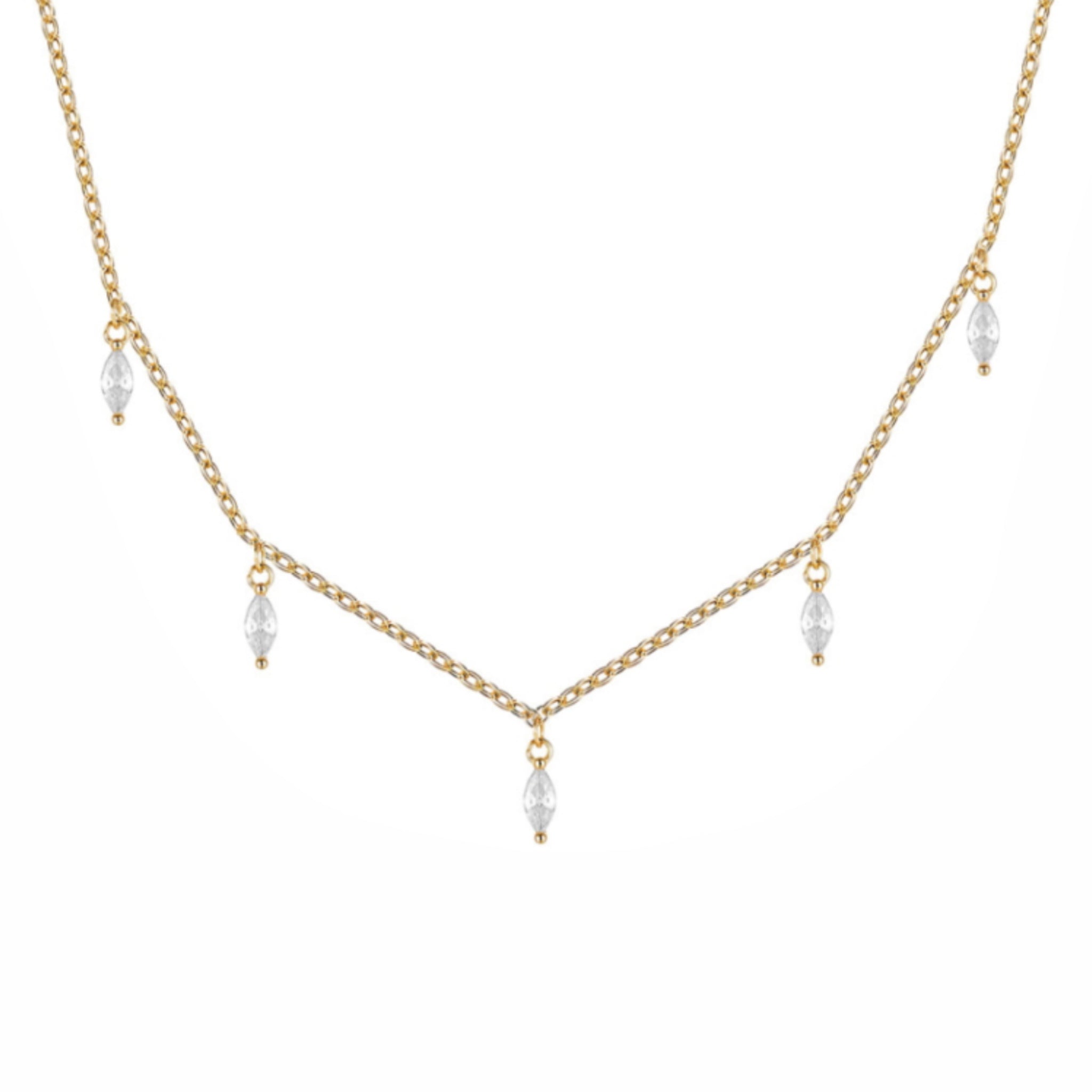 Collar Cinco Lágrimas - Piedra de Toque