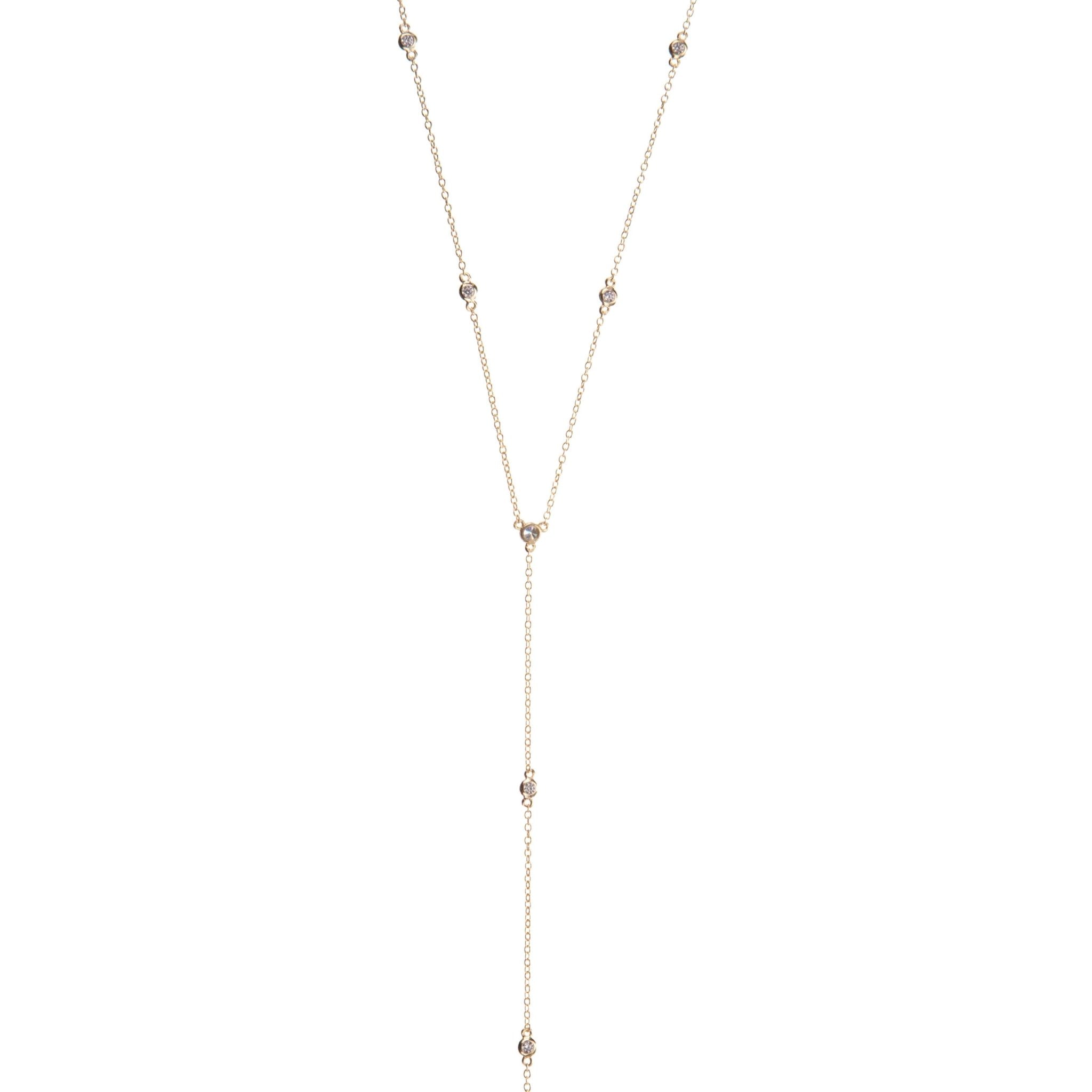 Collar Corbatín Oro - Piedra de Toque