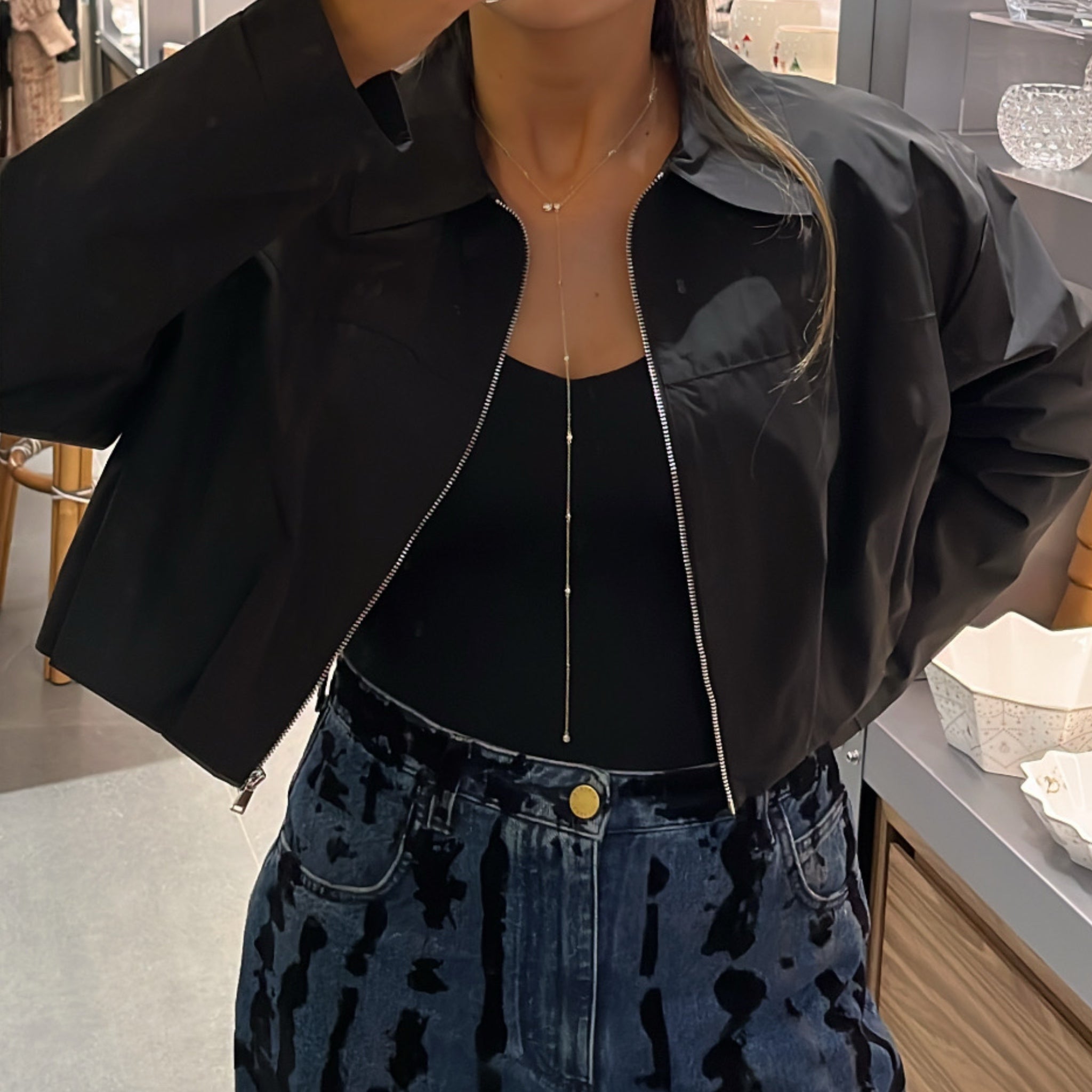 Collar Corbatín Plata - Piedra de Toque