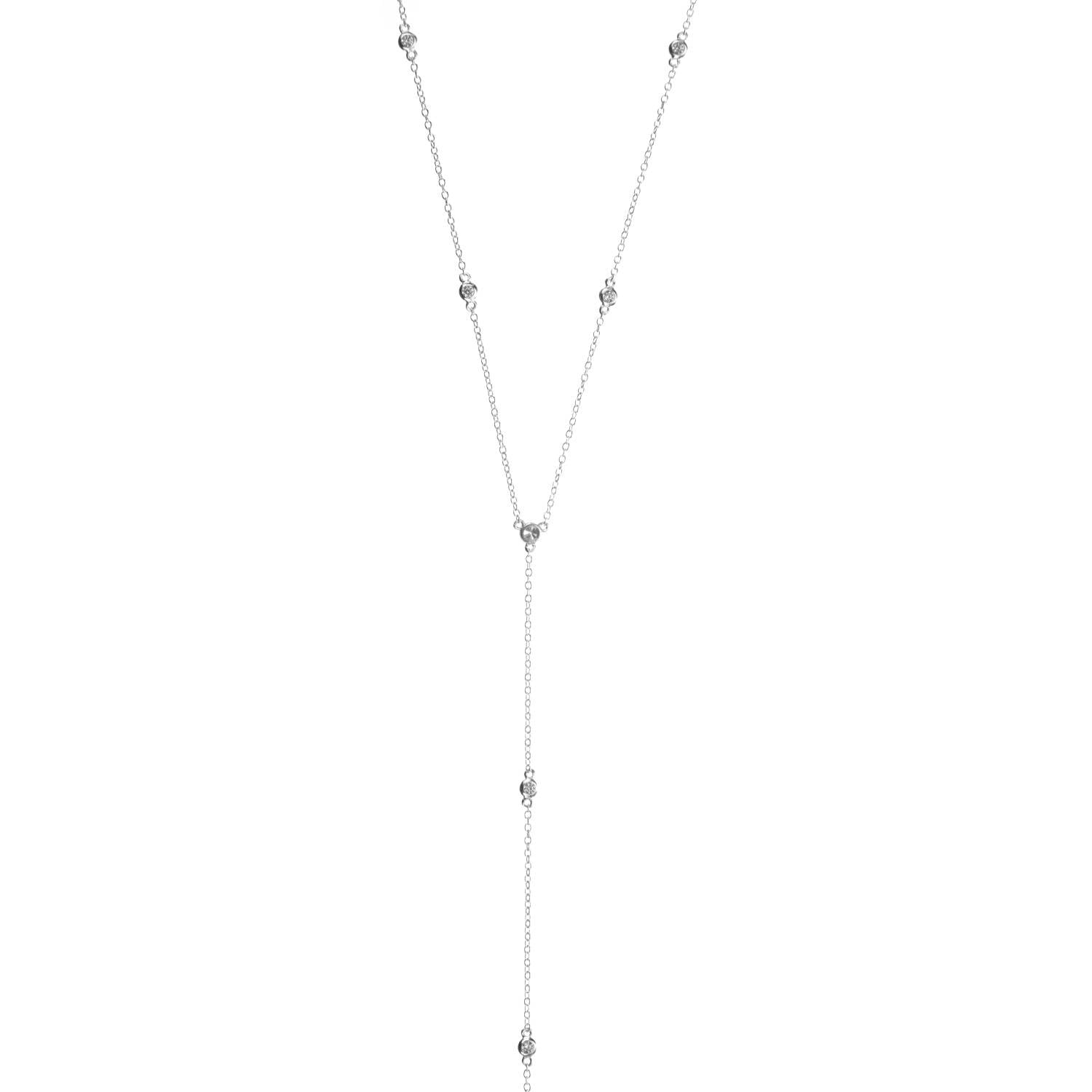 Collar Corbatín Plata - Piedra de Toque