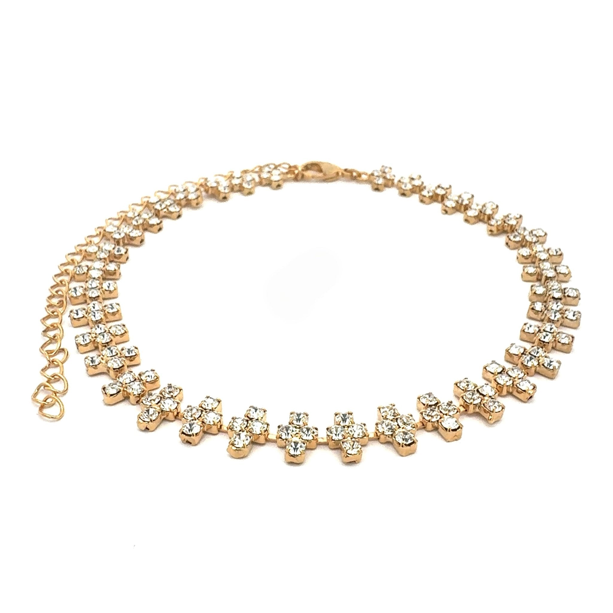 Collar Cristales Blancos - Piedra de Toque