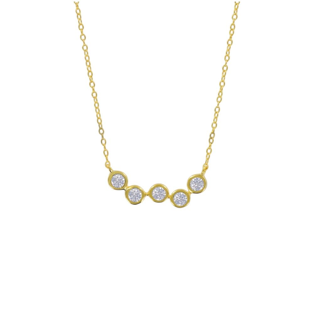 Collar Panal Oro - Piedra de Toque