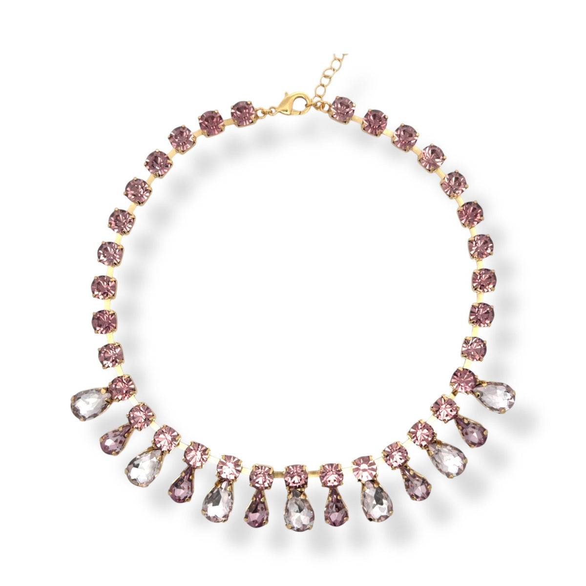 Collar Princesa Amatista Clara - Piedra de Toque