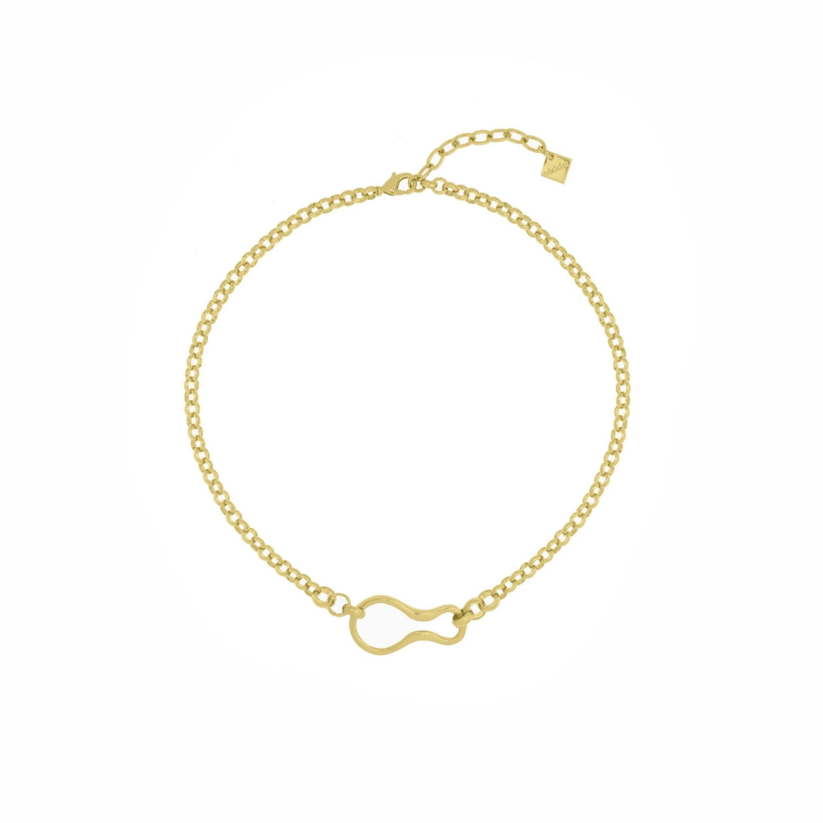 Collar Silueta Orgánica - Piedra de Toque