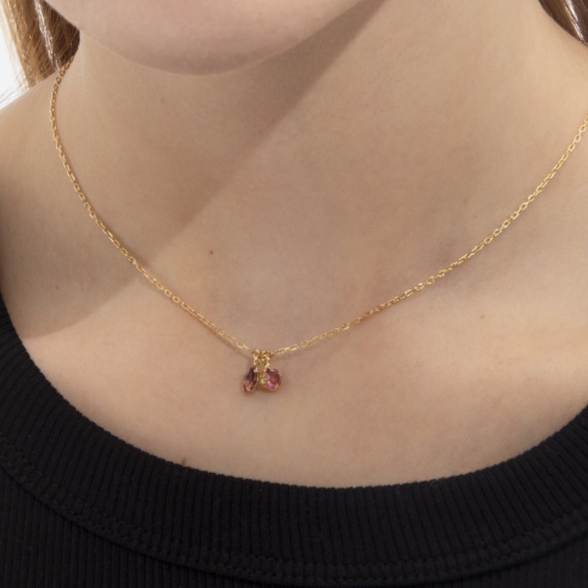 Collar Tonos Rosa - Piedra de Toque