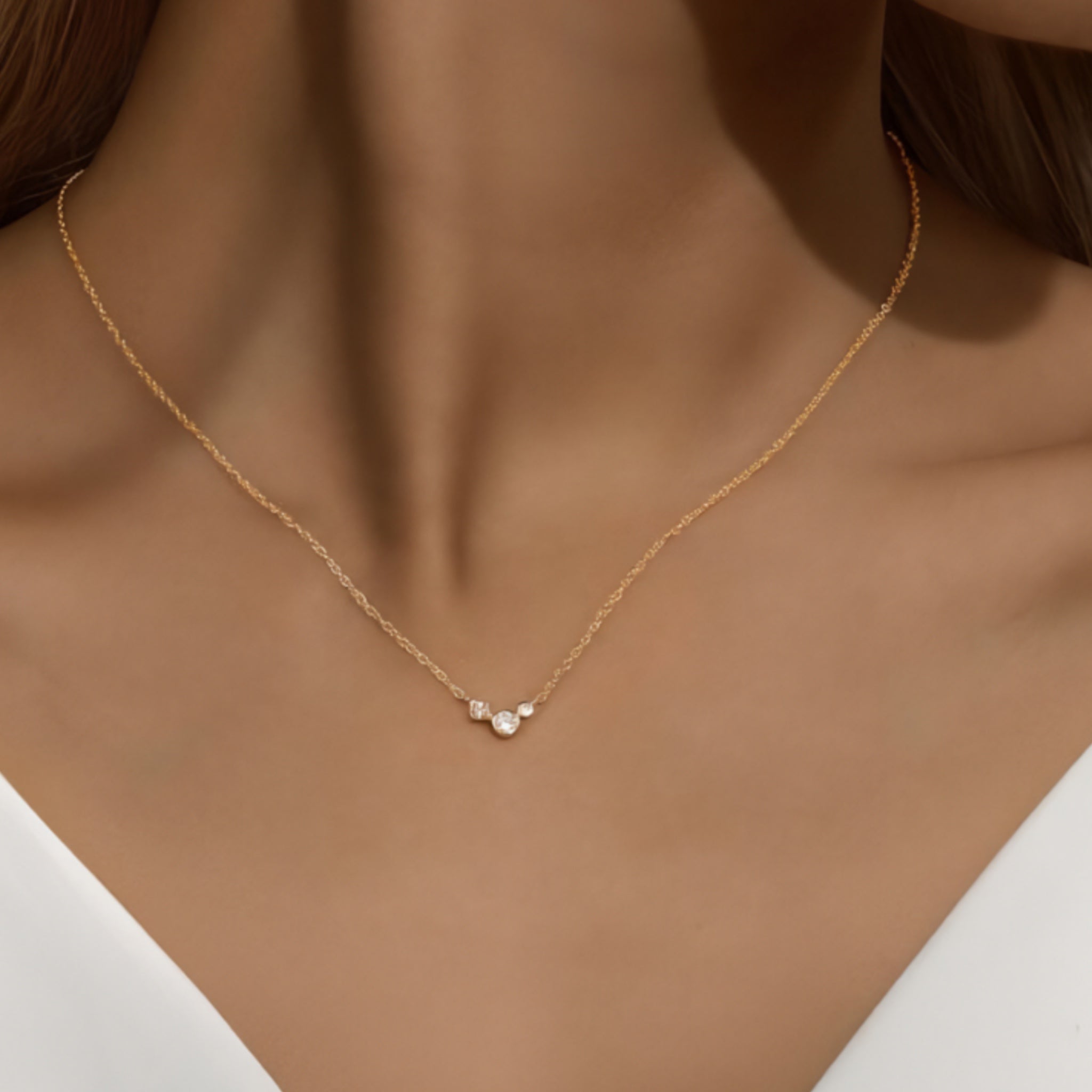 Collar Tres Destellos - Piedra de Toque