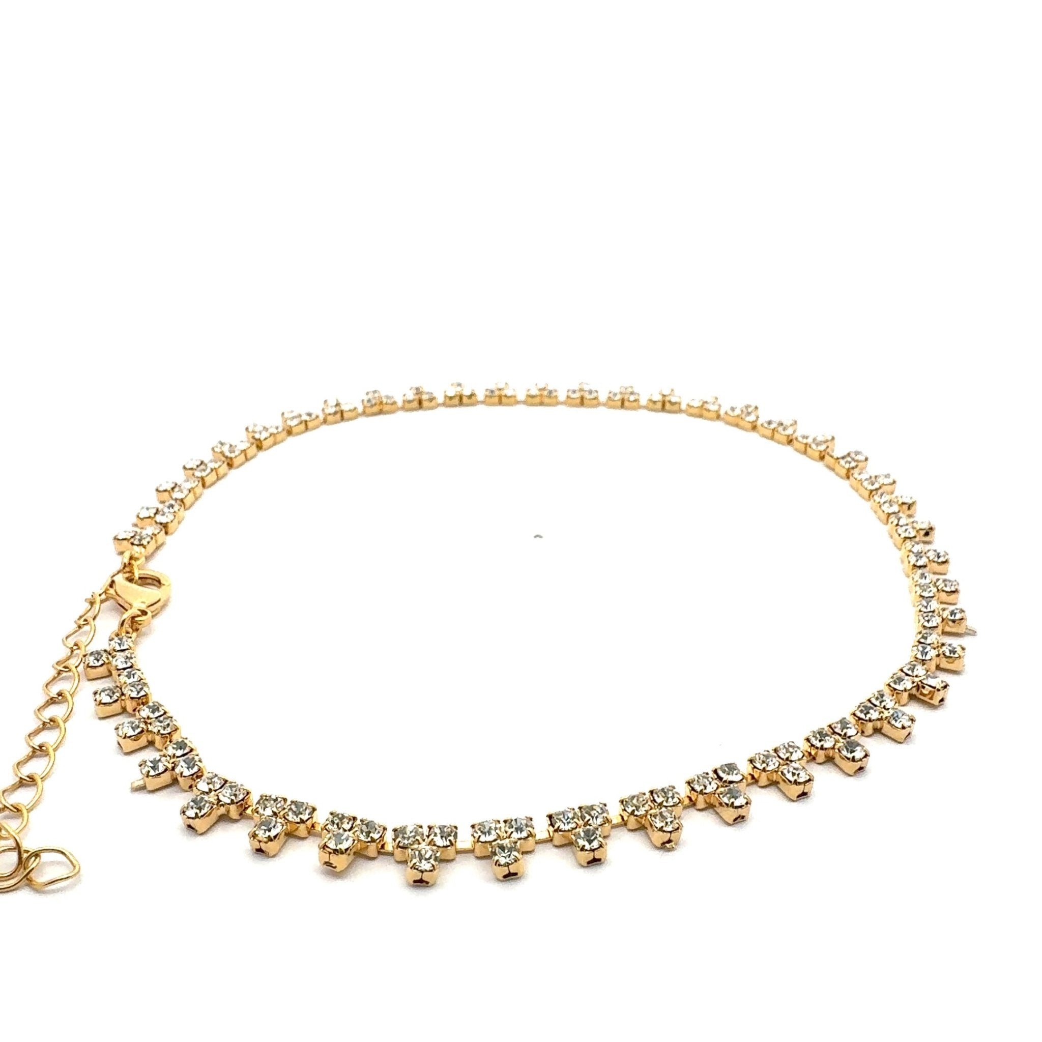 Collar Triángulos Blancos - Piedra de Toque