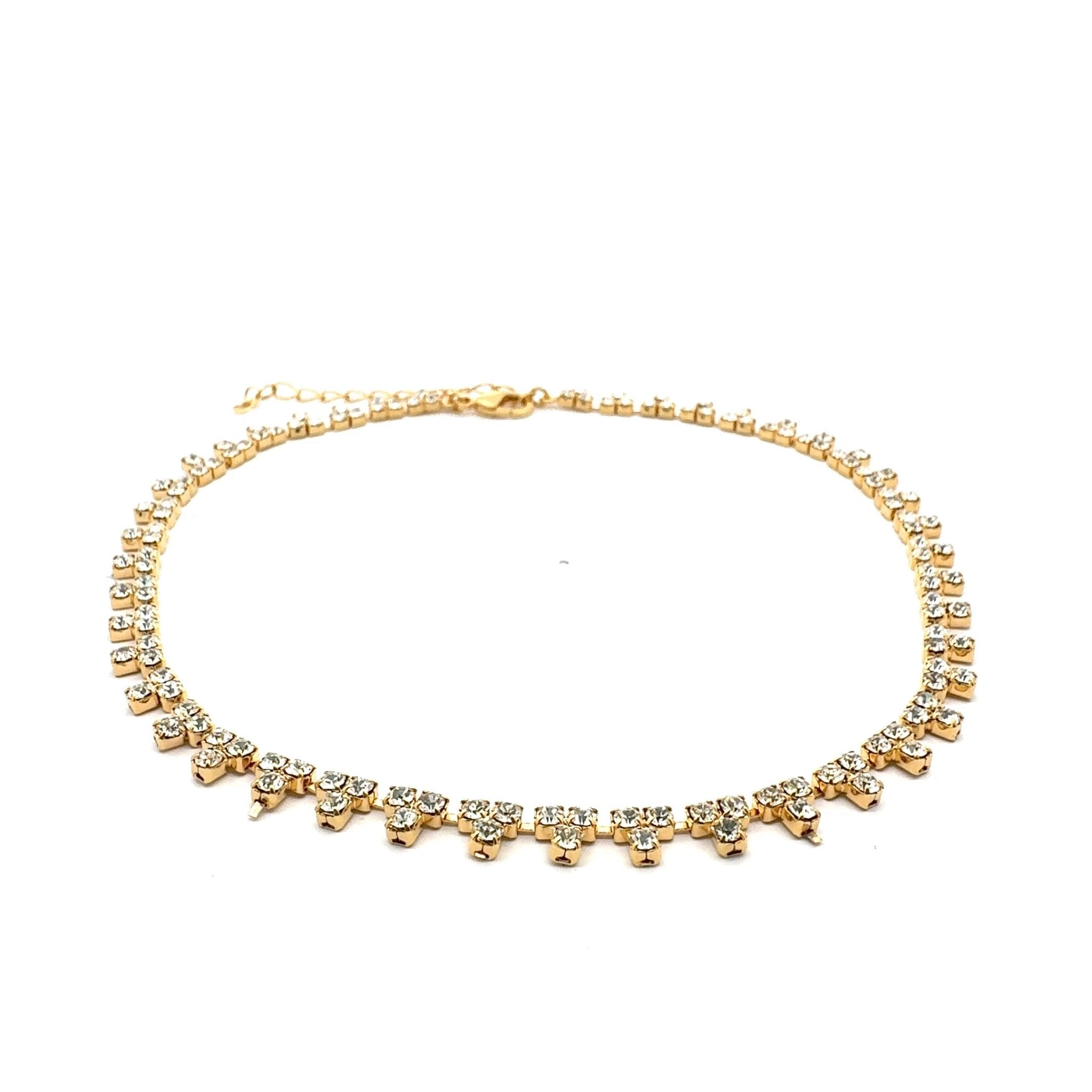 Collar Triángulos Blancos - Piedra de Toque