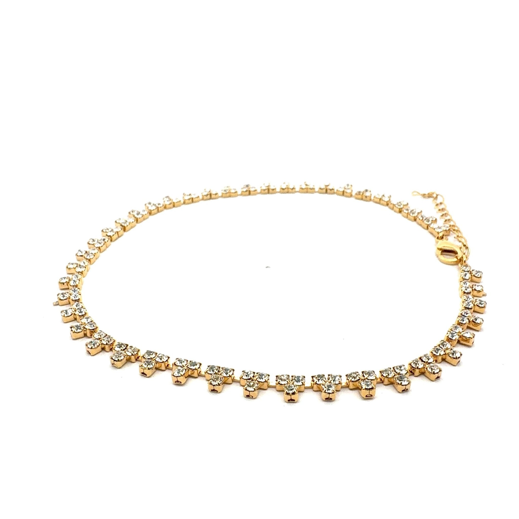 Collar Triángulos Blancos - Piedra de Toque