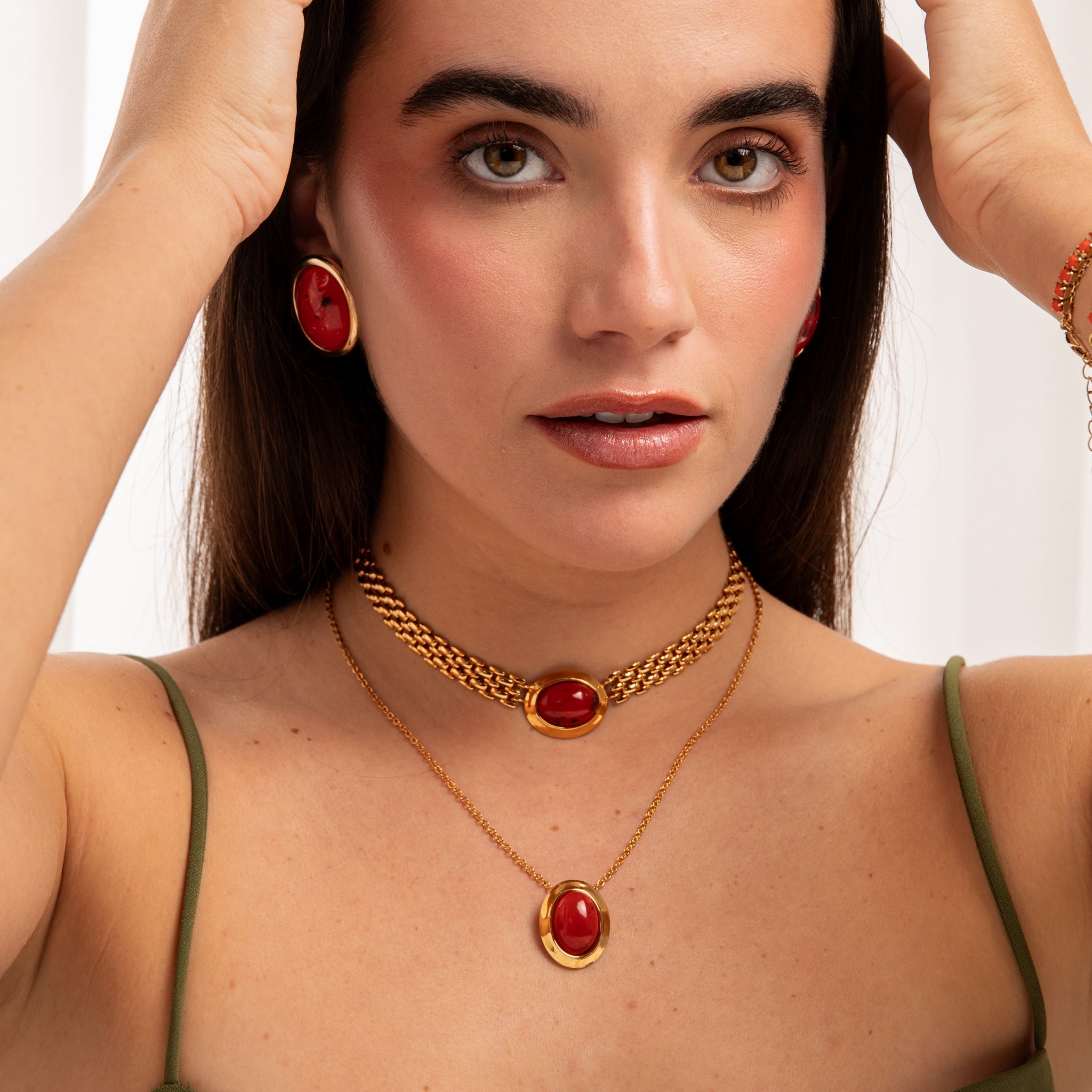 Collar Vintage Clásico Turquesa - Piedra de Toque