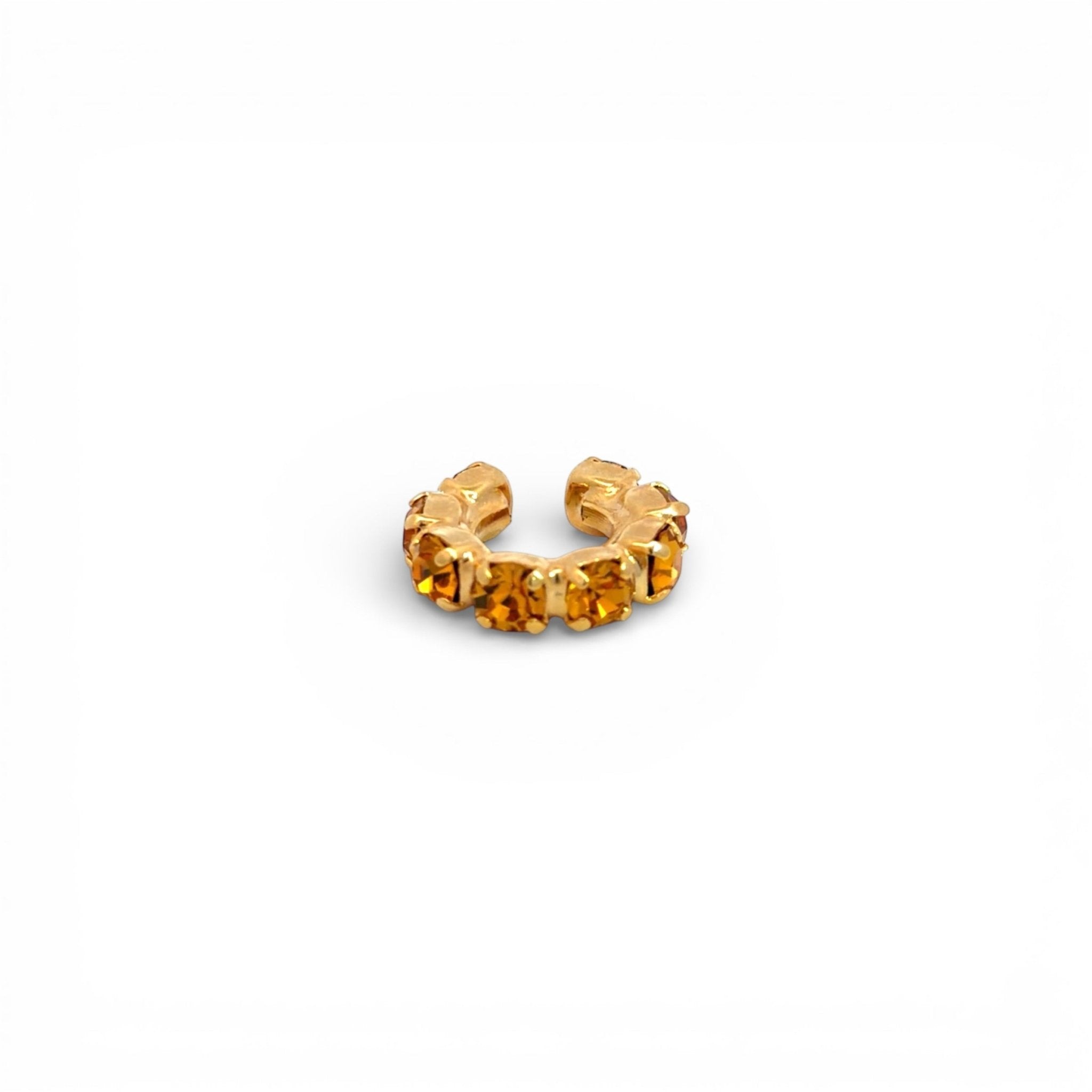 Ear Cuff Amarillo - Piedra de Toque