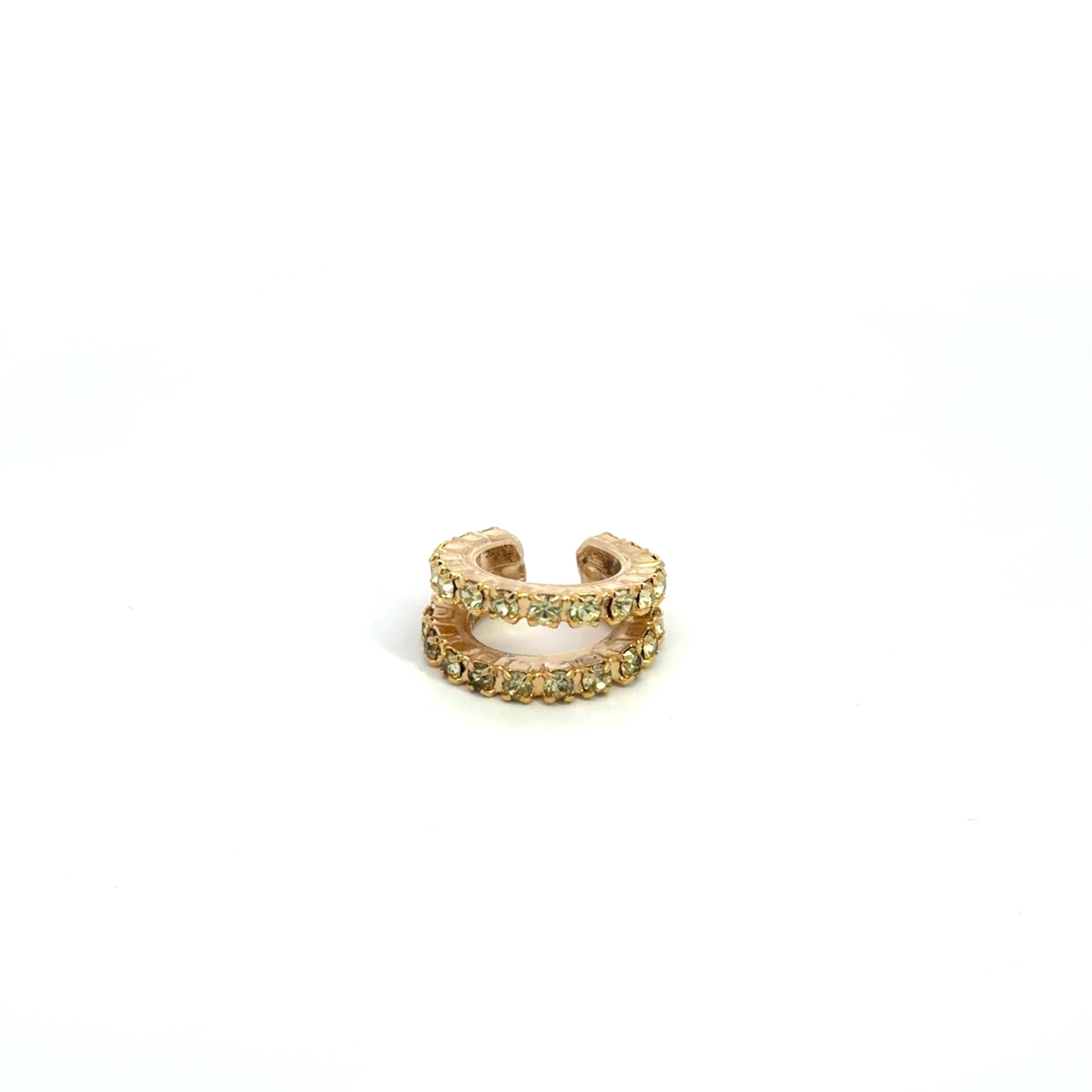 Ear Cuff Doble Jonquil - Piedra de Toque