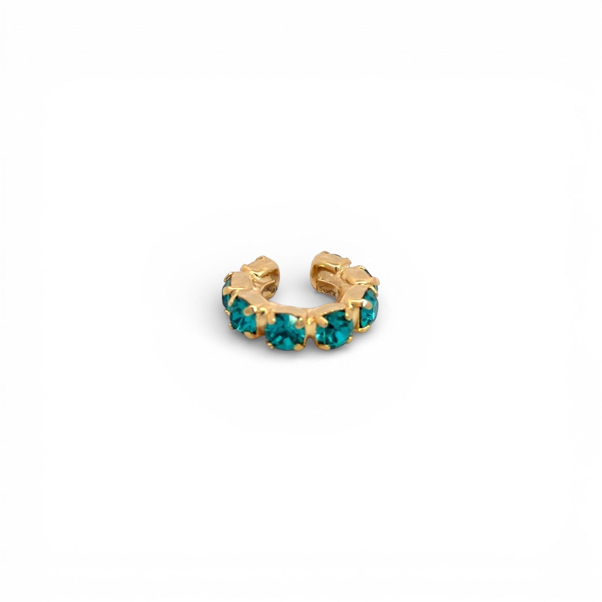 Ear Cuff Indicolite - Piedra de Toque