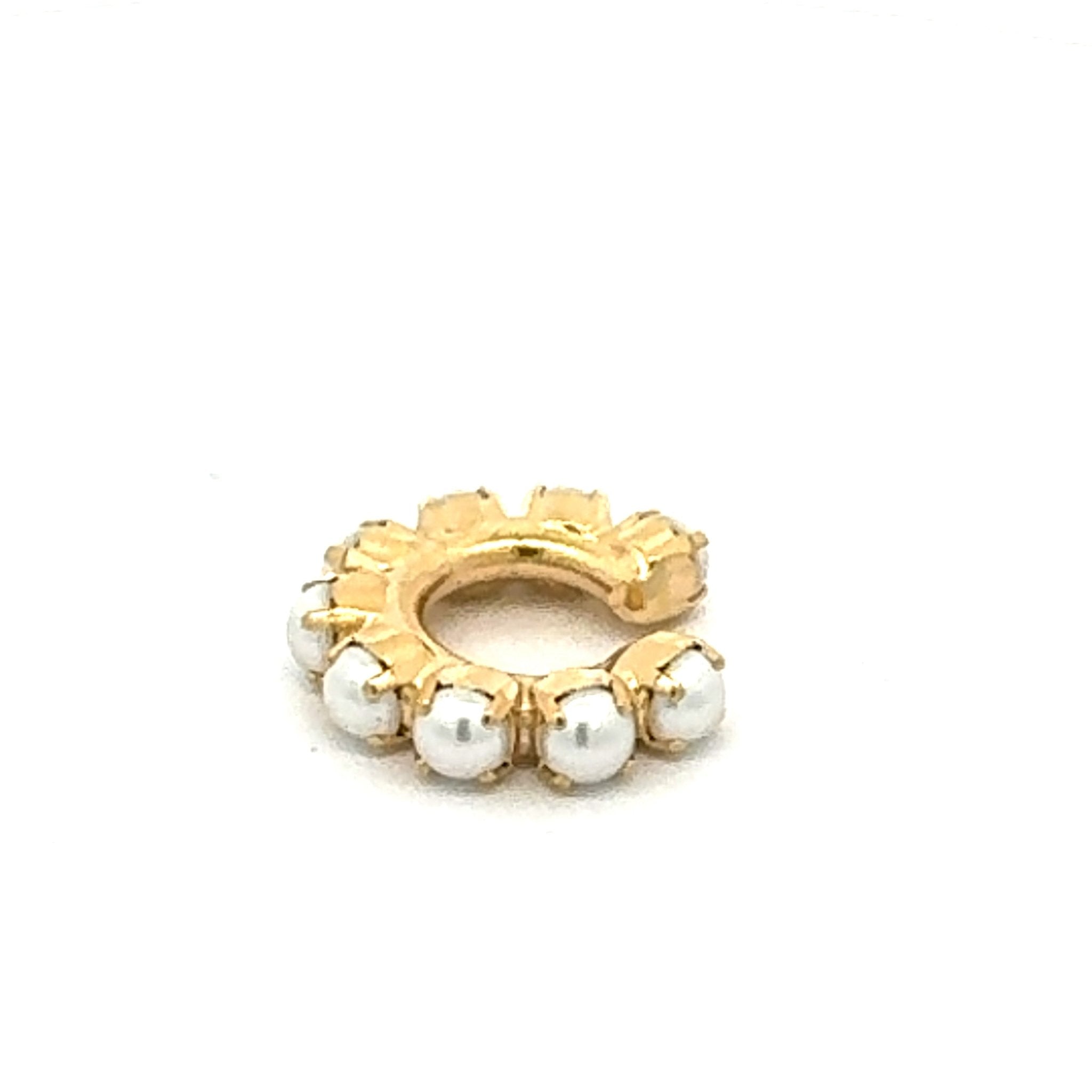 Ear Cuff Perlas - Piedra de Toque