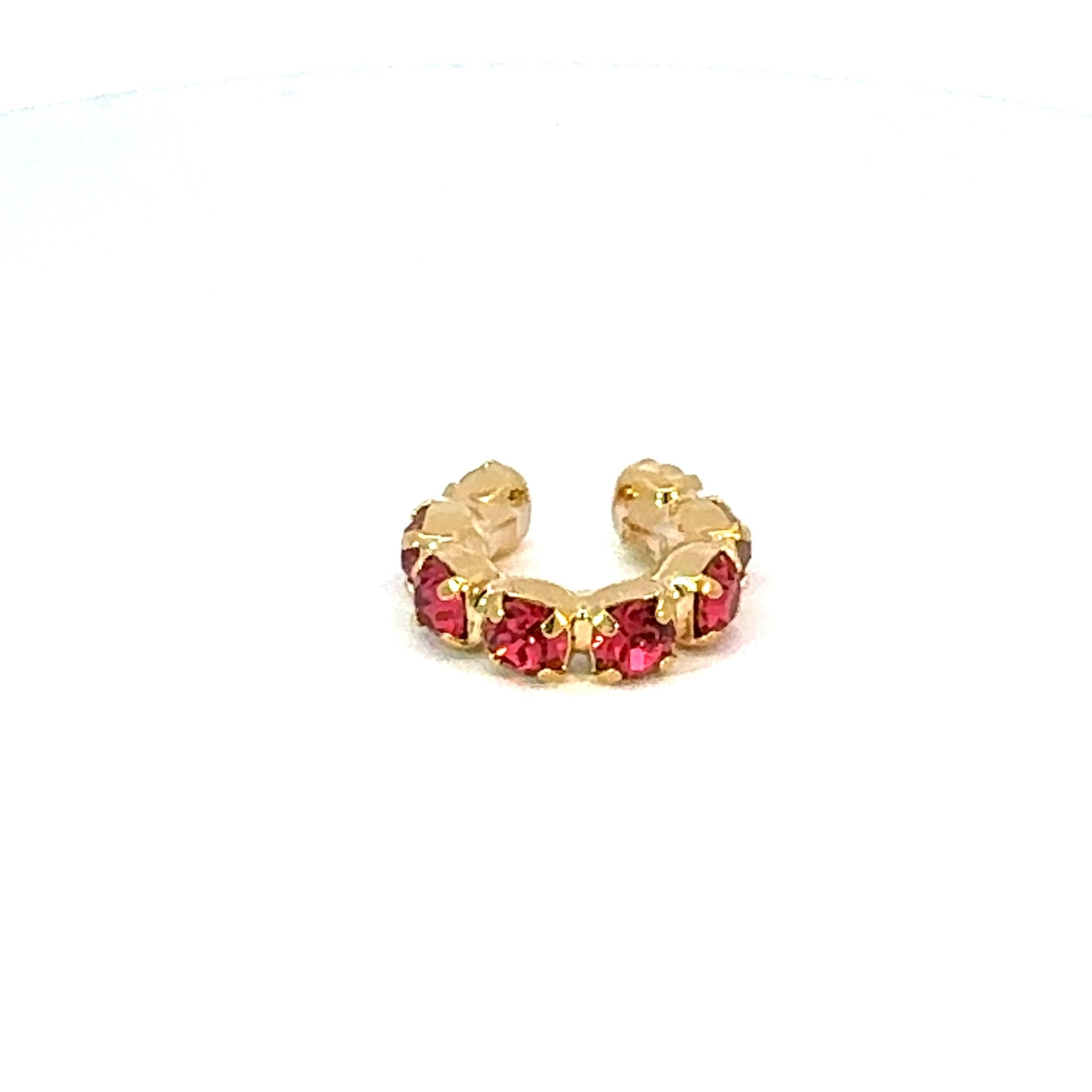 Ear Cuff Rosa - Piedra de Toque