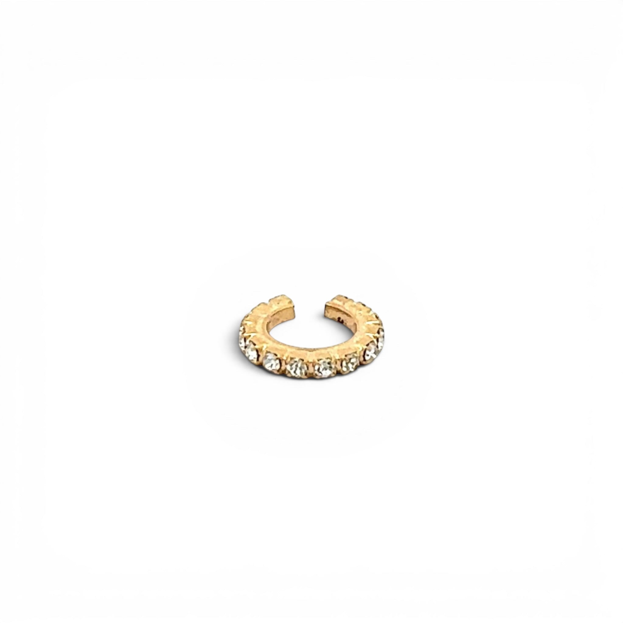 Ear Cuff Simple Cristal - Piedra de Toque