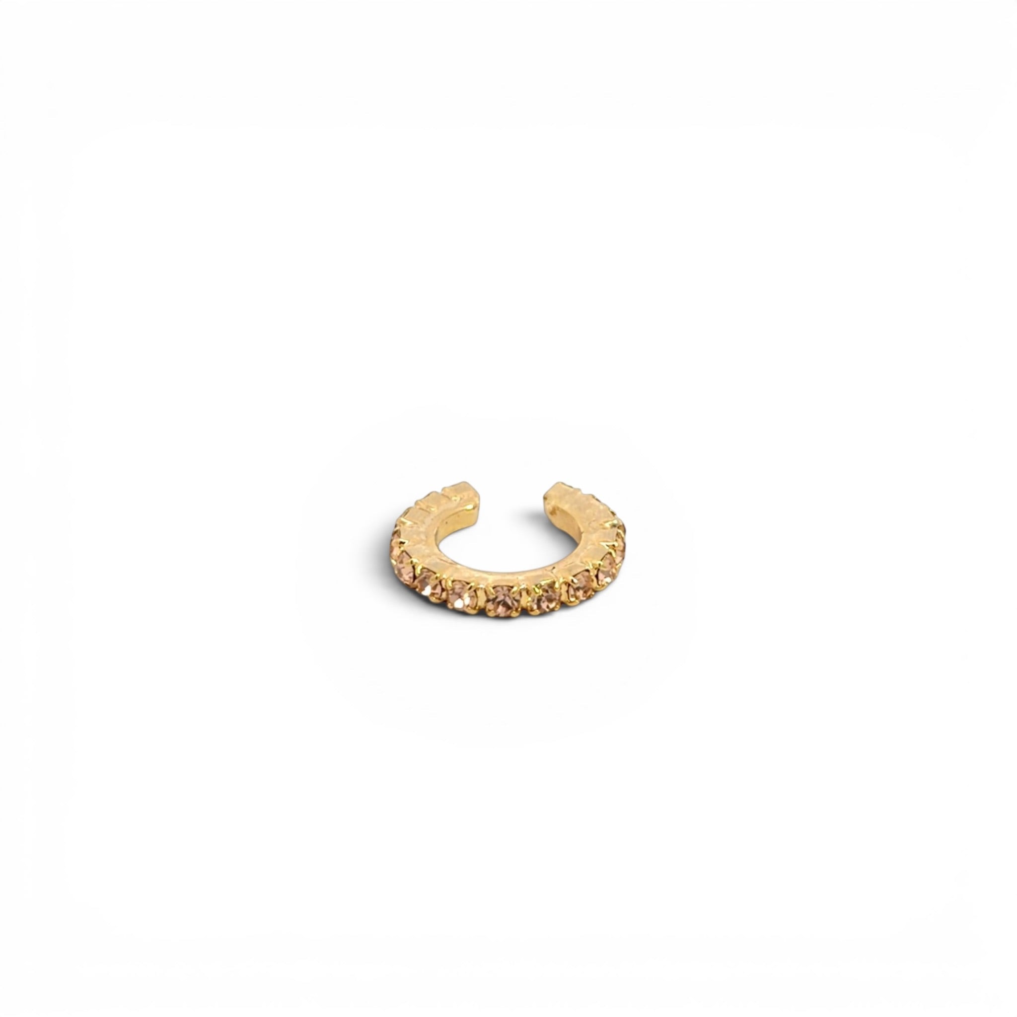 Ear Cuff Simple Peach - Piedra de Toque