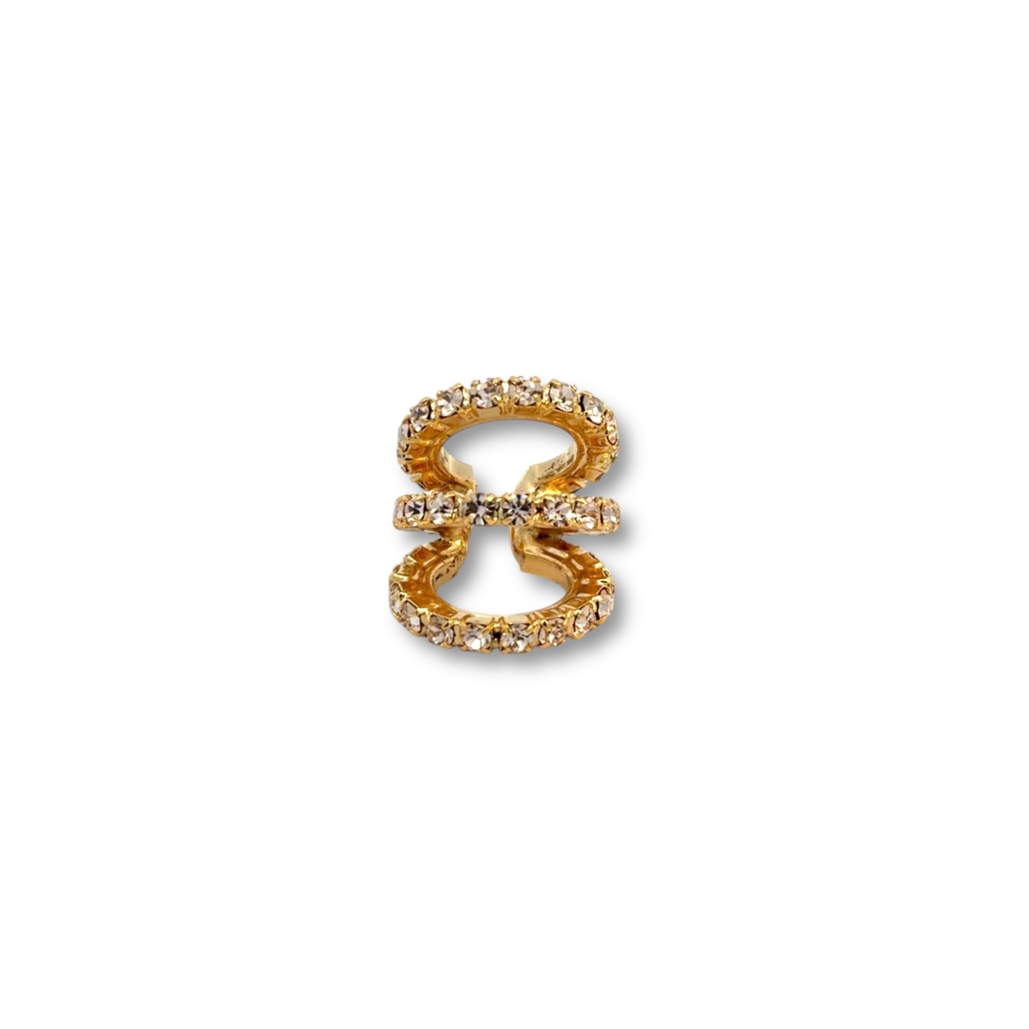 Ear Cuff Triple Rose - Piedra de Toque