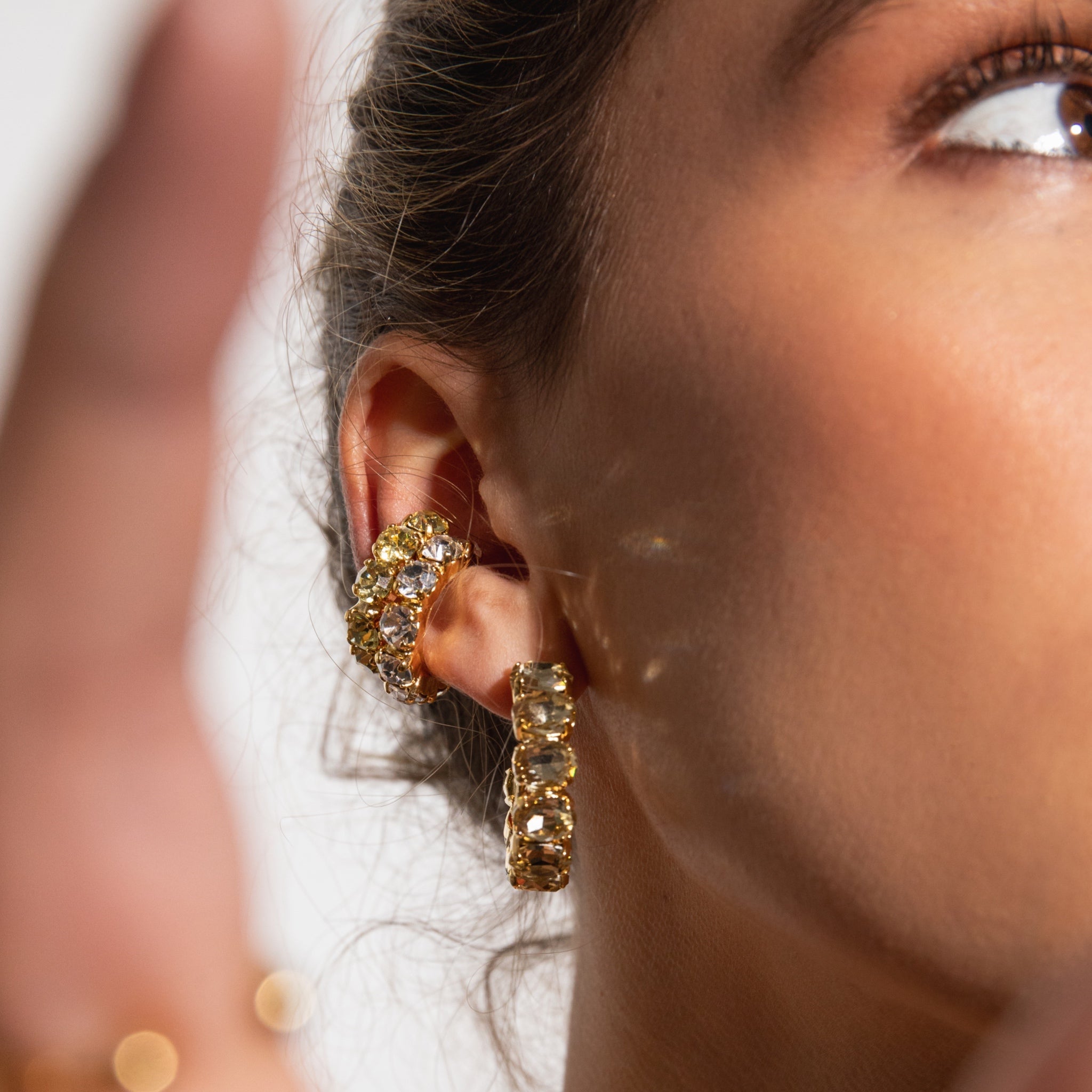 Ear Cuff Turquesas - Piedra de Toque