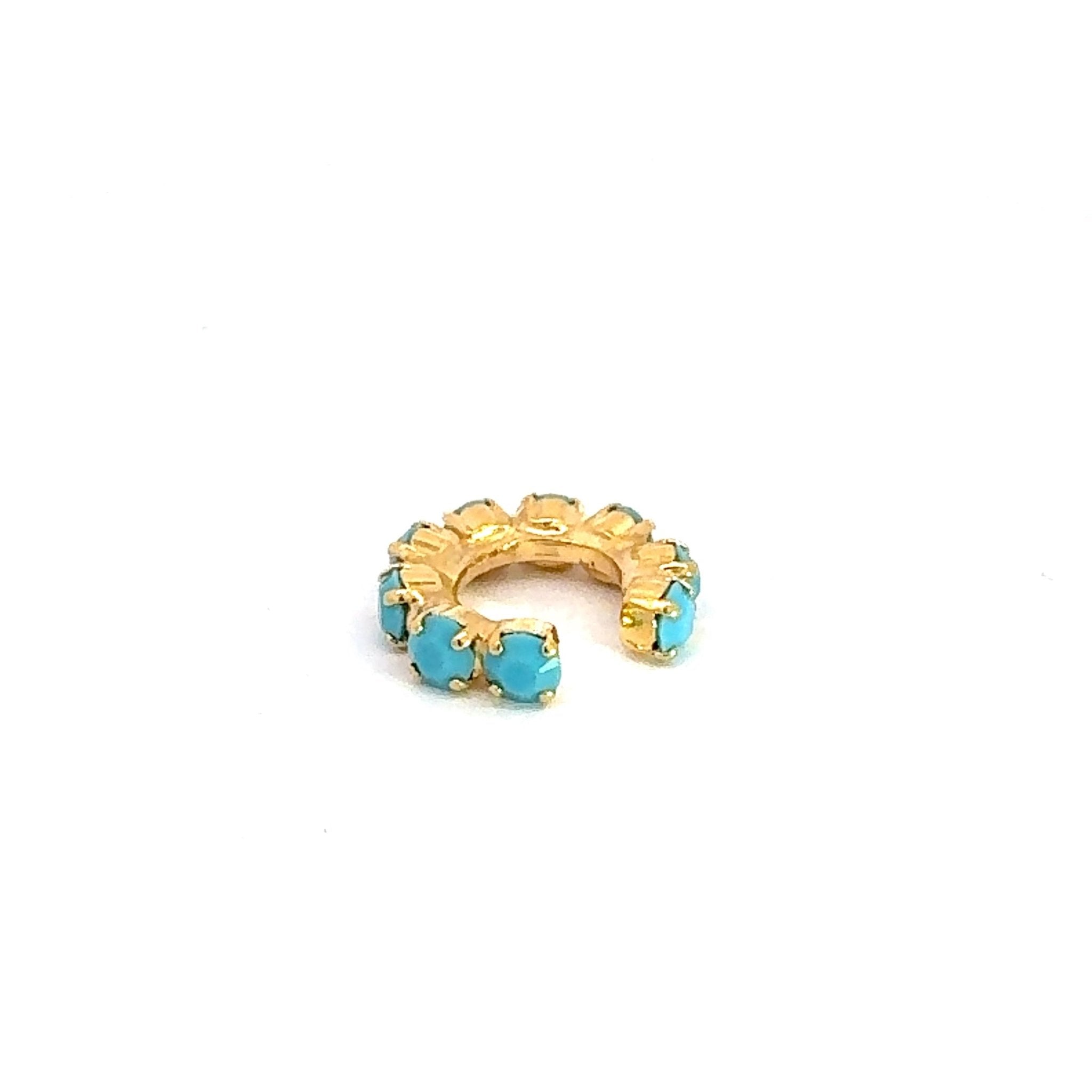 Ear Cuff Turquesas - Piedra de Toque