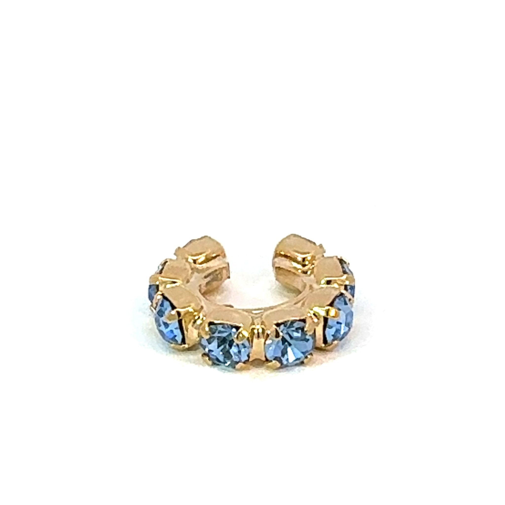 Ear Cuff Zafiro Claro - Piedra de Toque