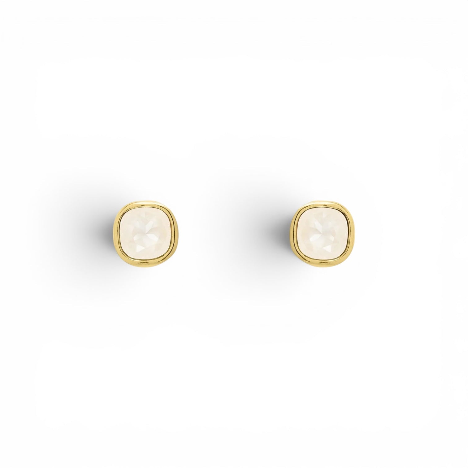Pendientes Cristal Linen Cuadrado - Piedra de Toque