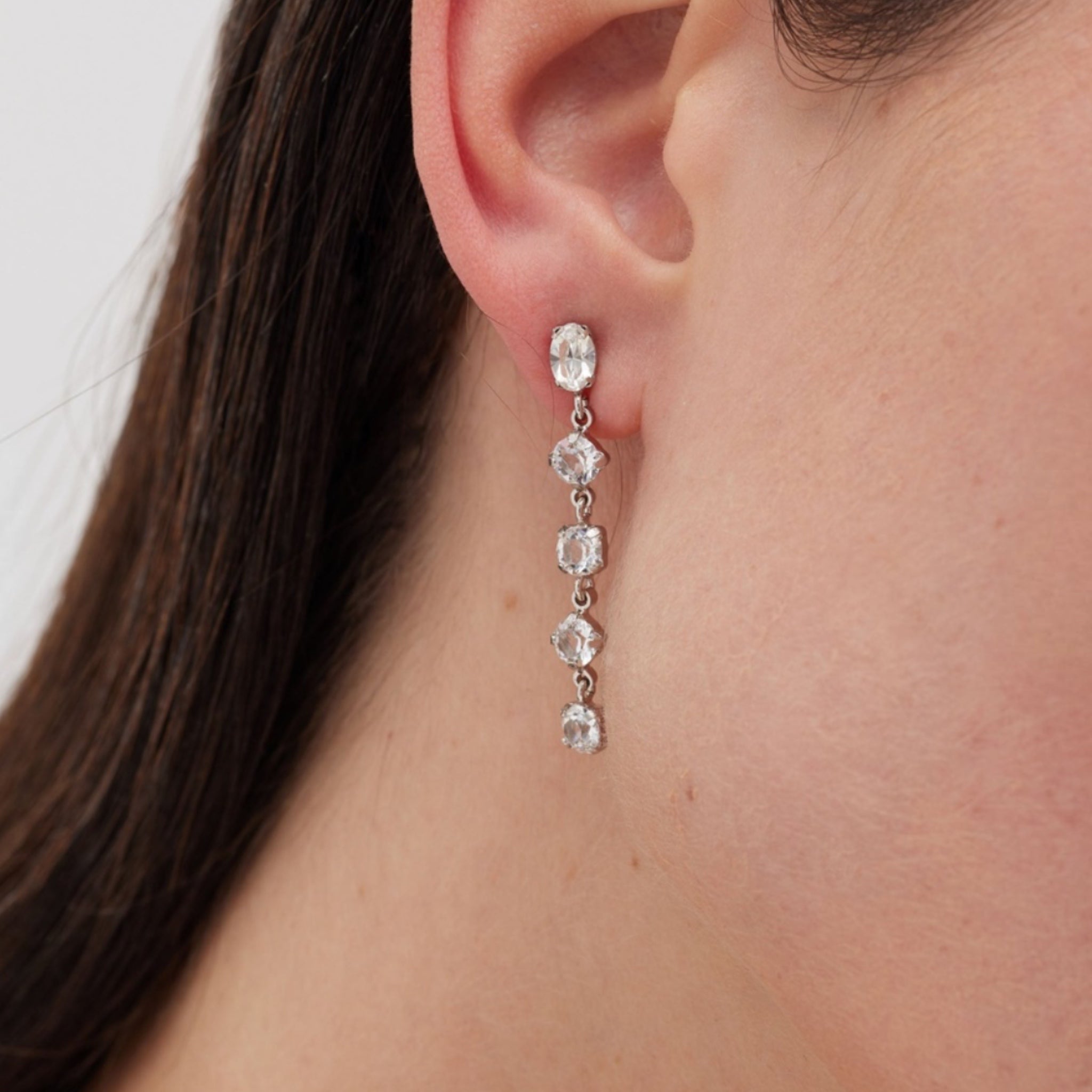 Pendientes Cristal Oro - Piedra de Toque