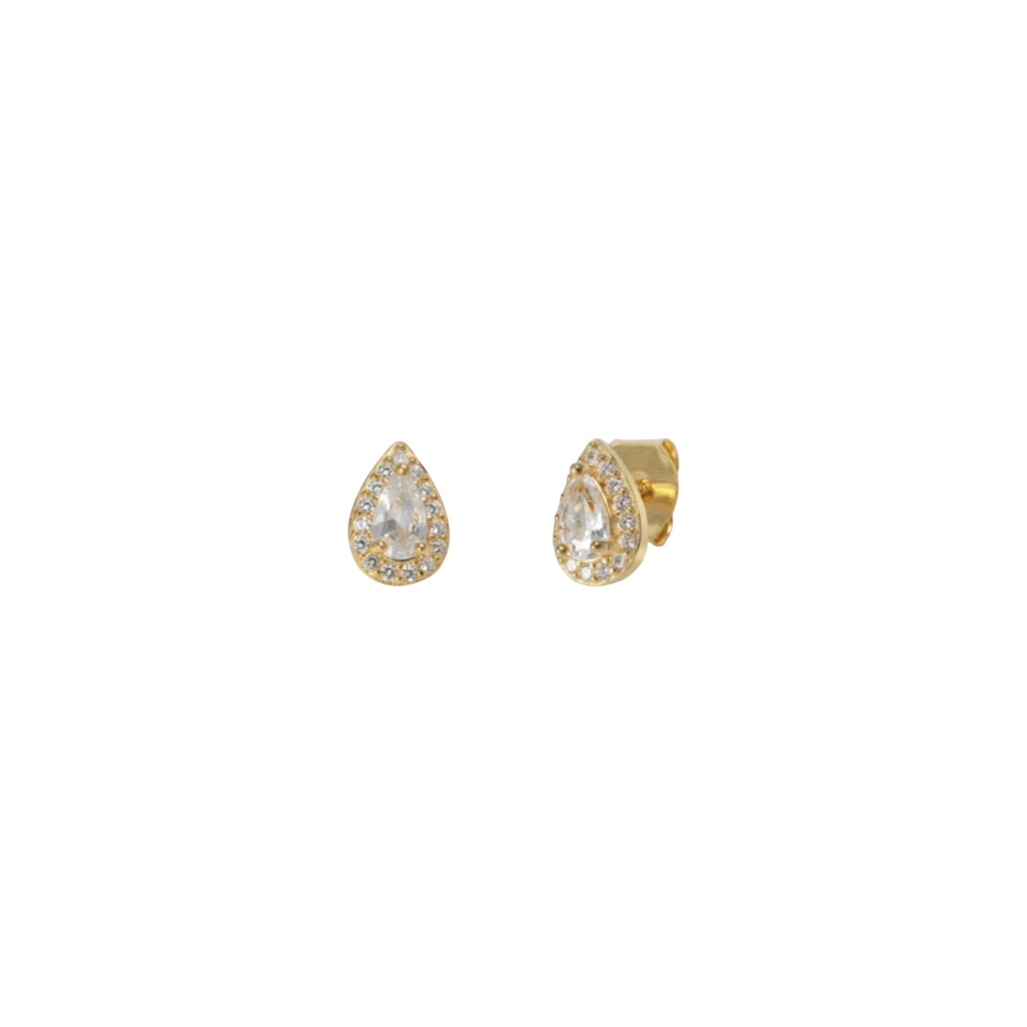 Pendientes Gota Cristal - Piedra de Toque