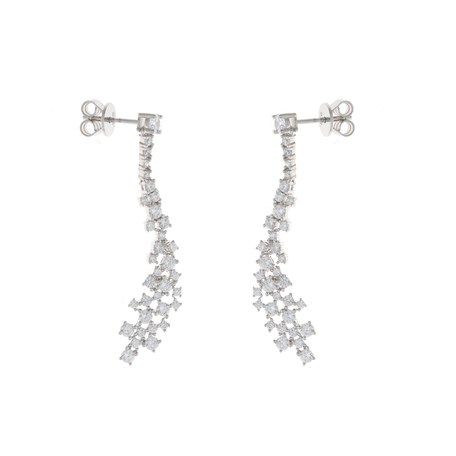 Pendientes Largos Cascada - Piedra de Toque