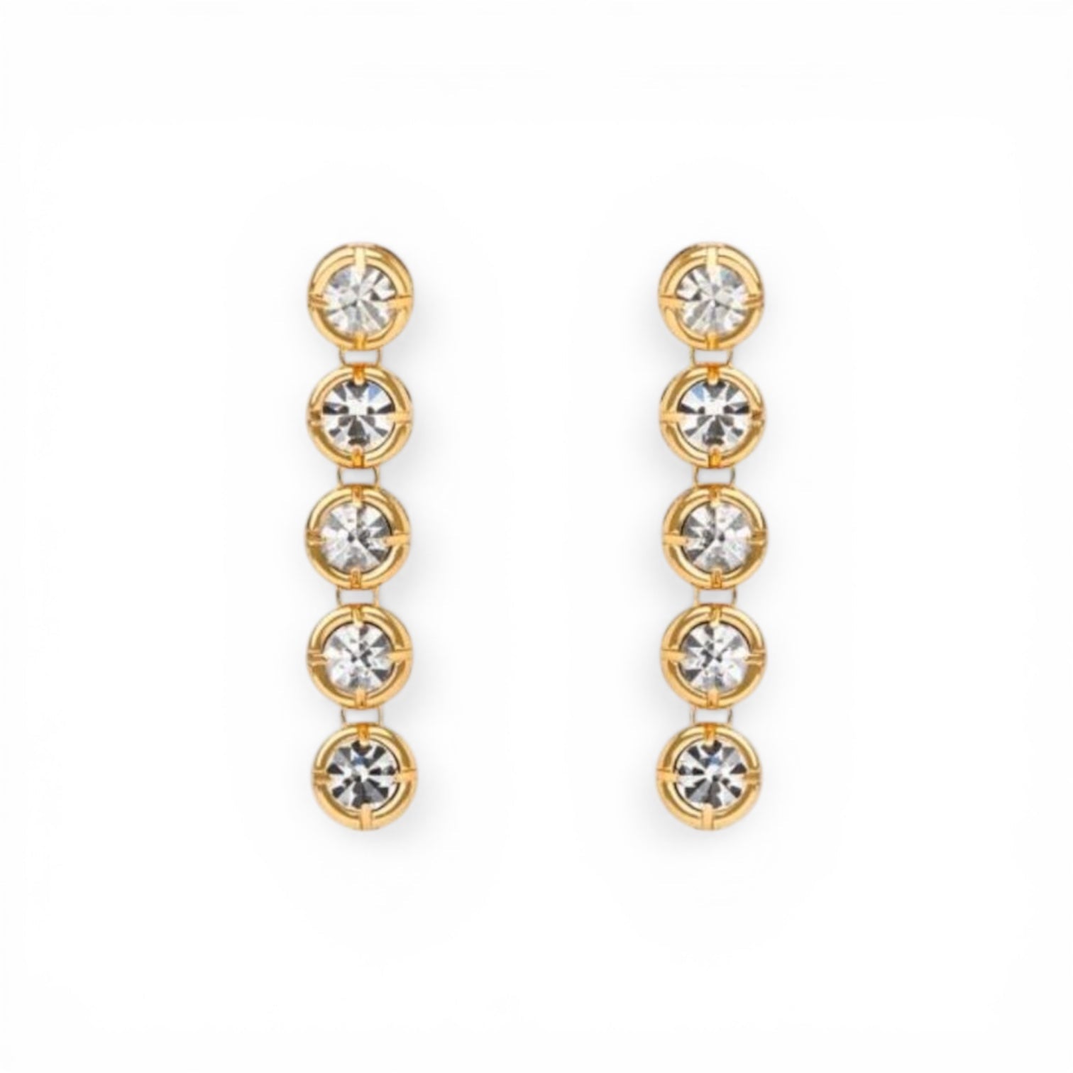 Pendientes Riviere Oro - Piedra de Toque