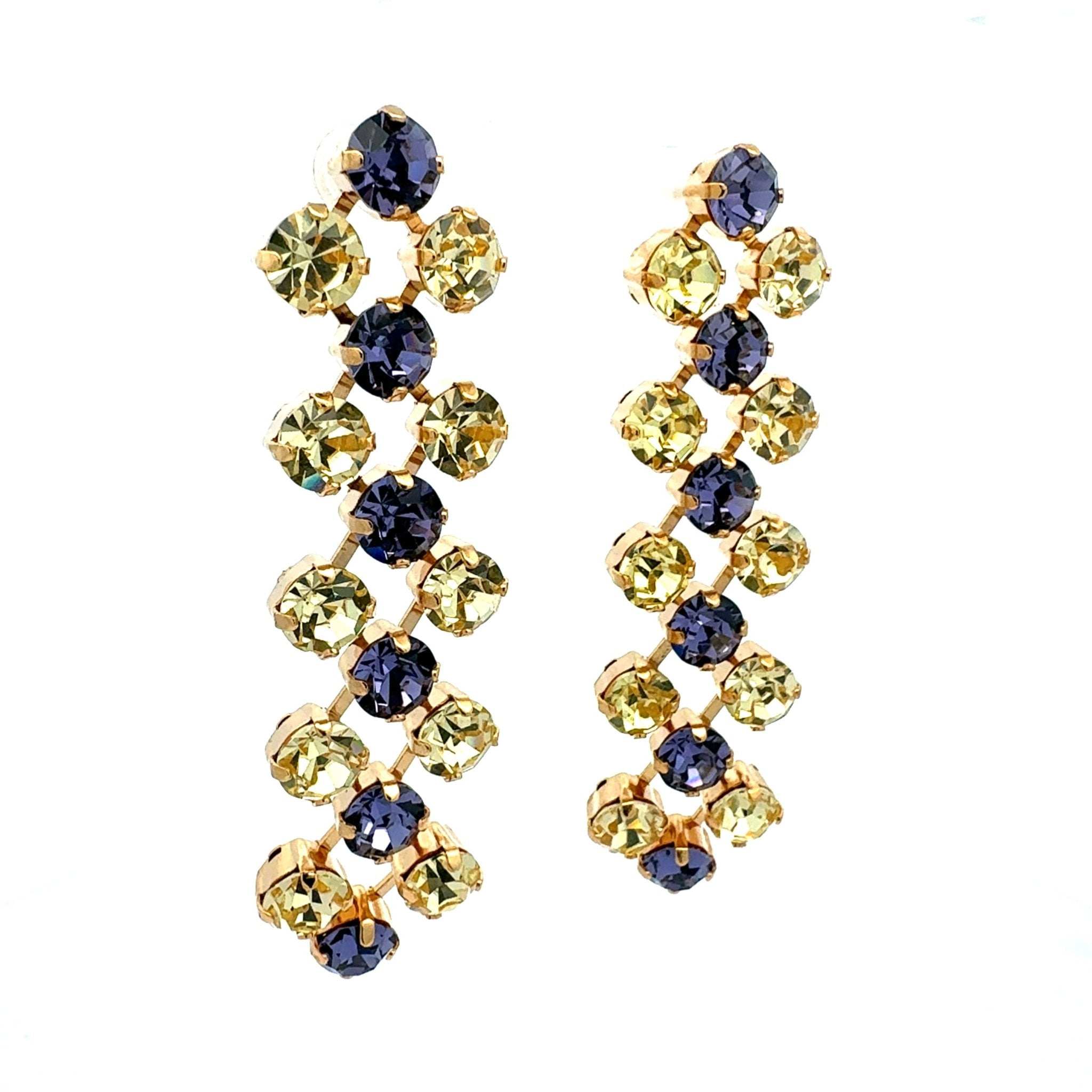 Pendientes Tanzanita y Jonquil - Piedra de Toque