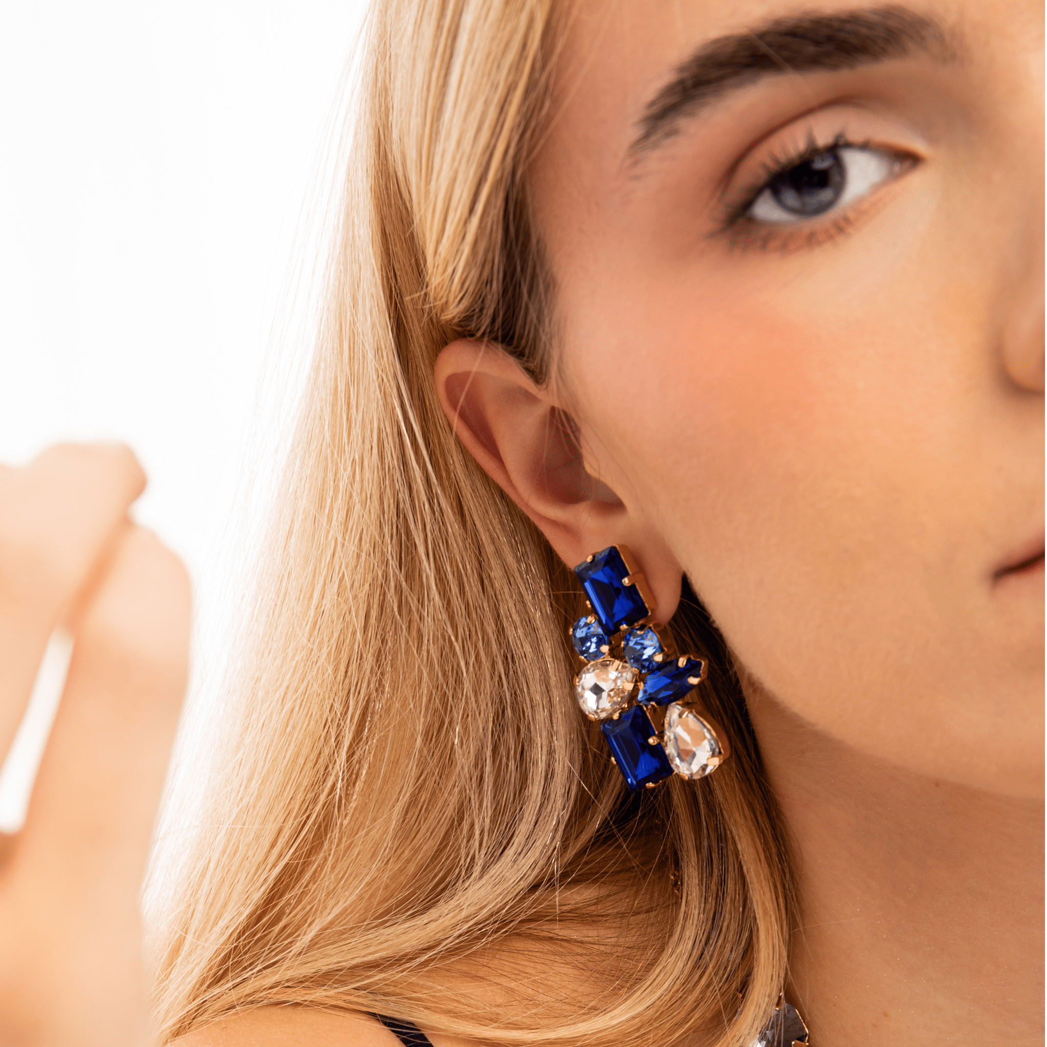 Pendientes Tonos de Azul - Piedra de Toque