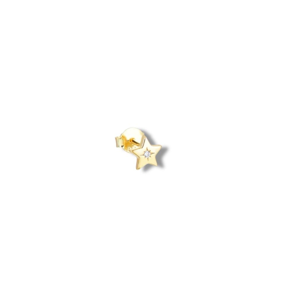 Piercing Estrella Mini Oro - Piedra de Toque