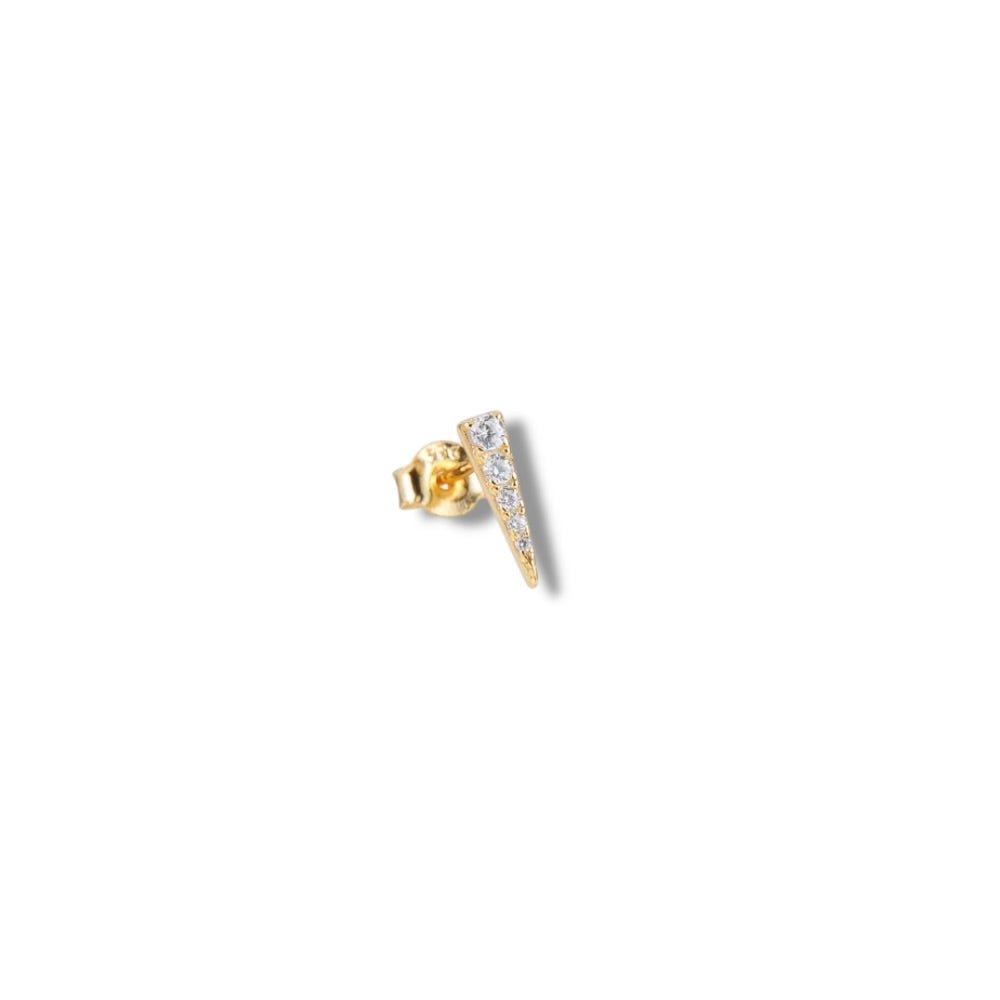 Piercing Punta Pavé Oro - Piedra de Toque