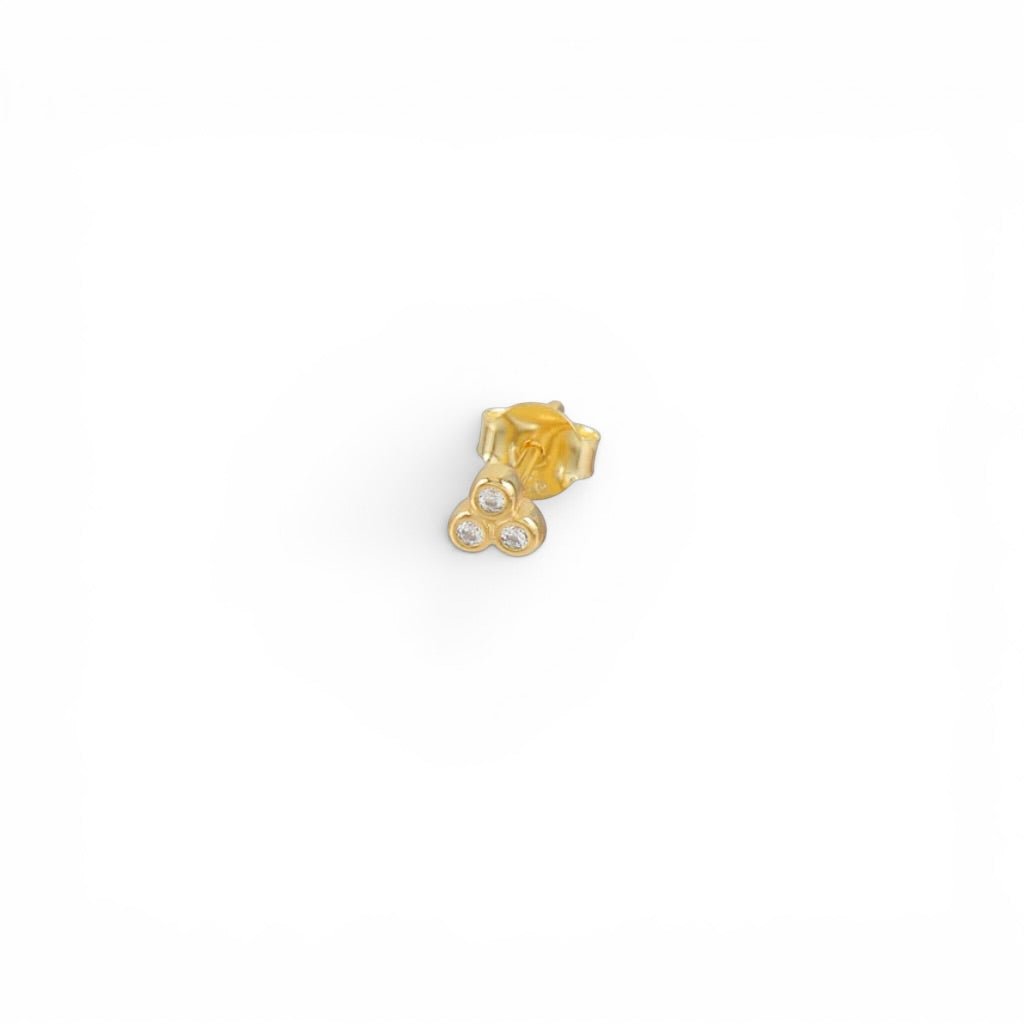 Piercing Trío Brillante Oro - Piedra de Toque
