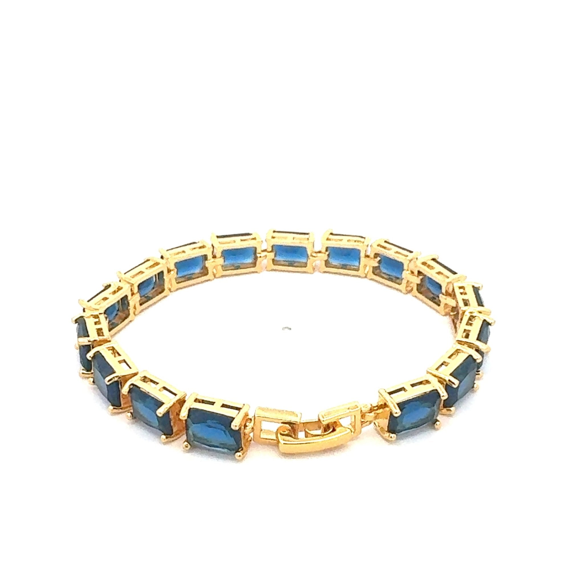 Pulsera Circones Azules - Piedra de Toque