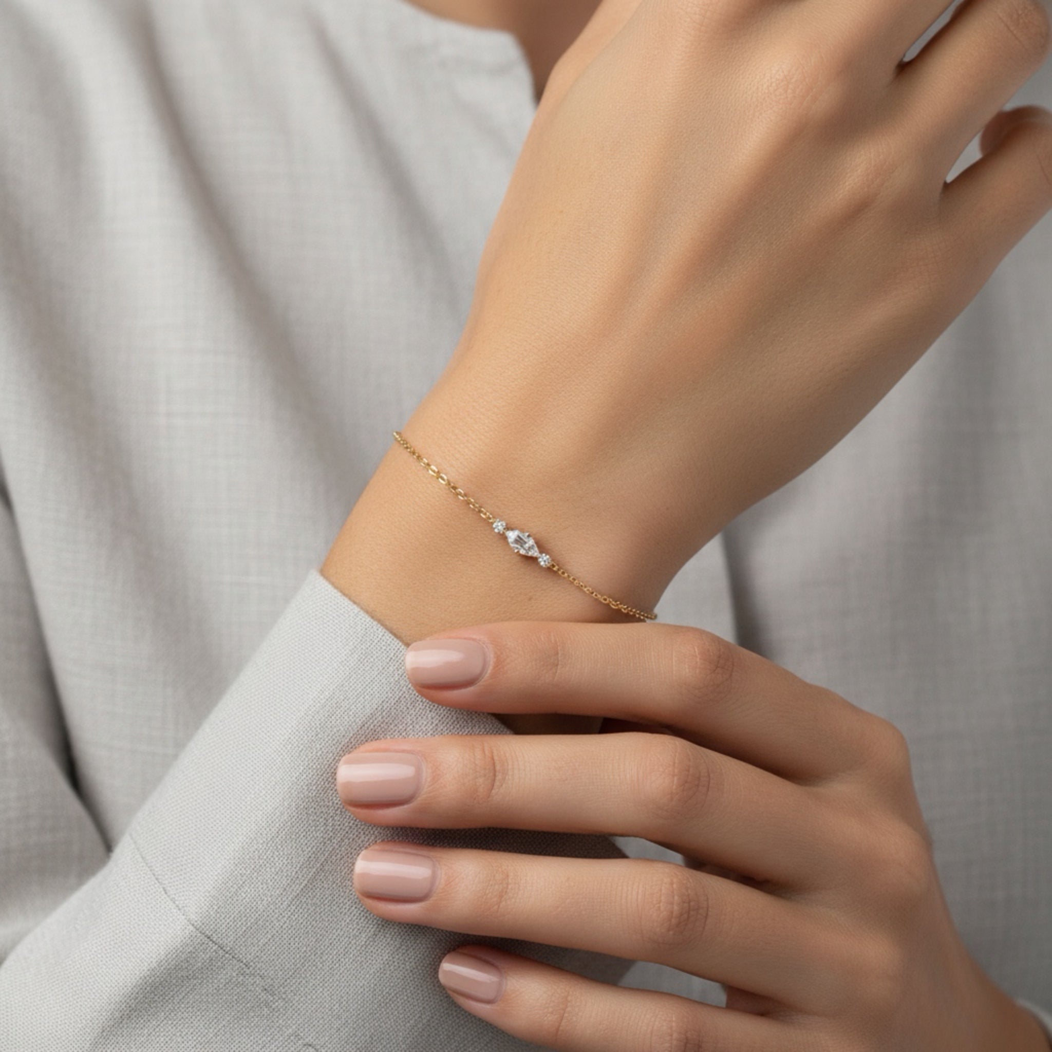 Pulsera Marquise - Piedra de Toque