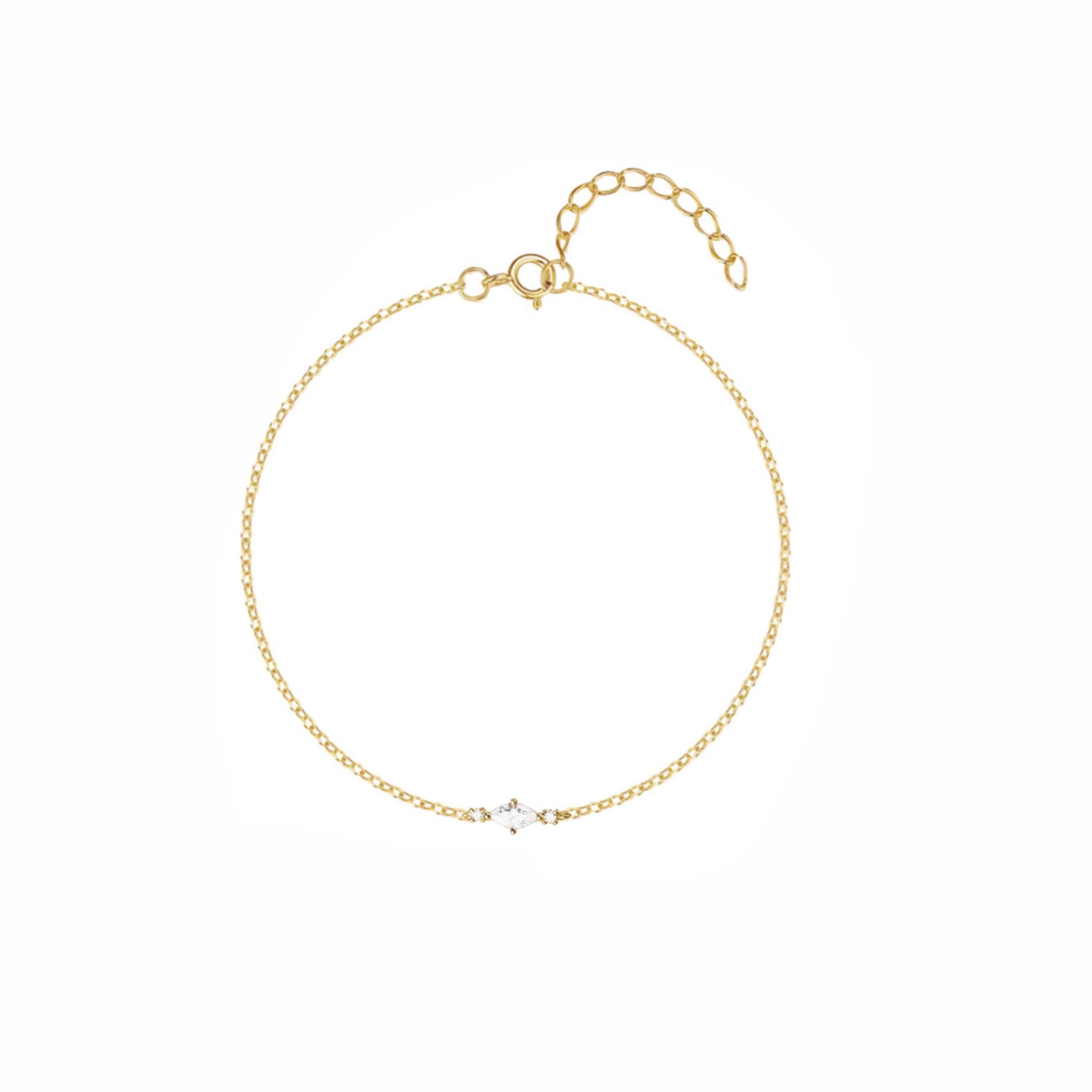 Pulsera Marquise - Piedra de Toque