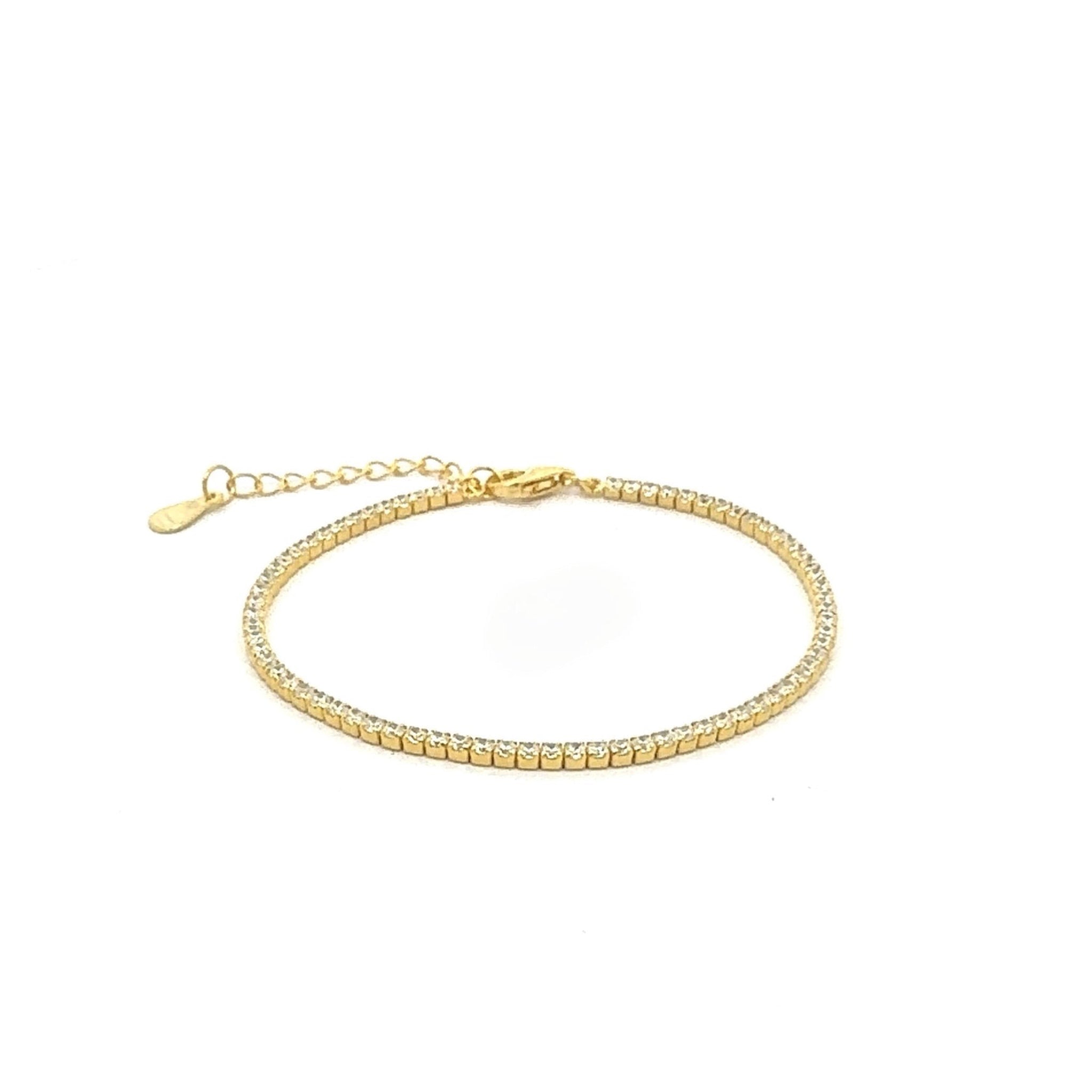 Pulsera Tenis Oro - Piedra de Toque