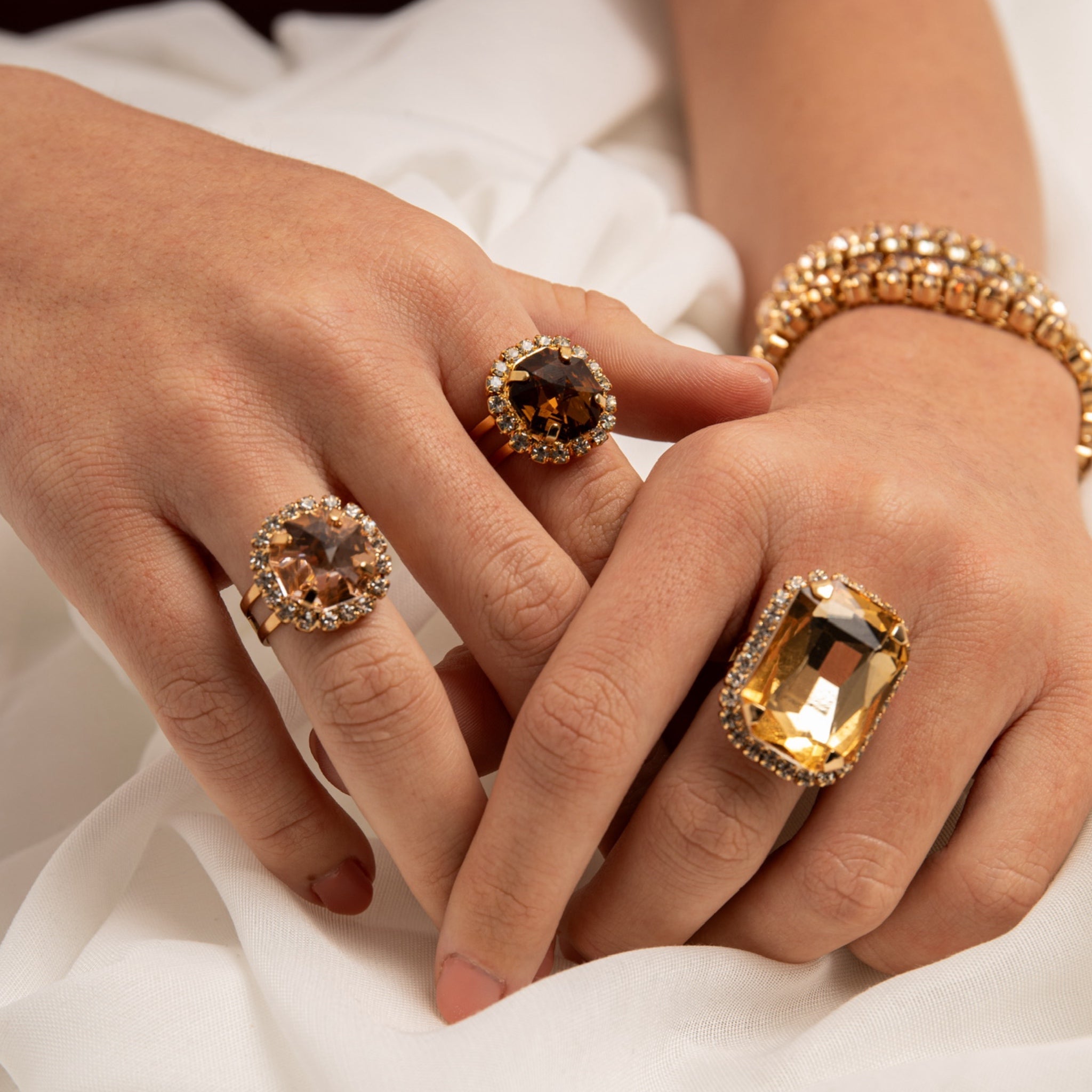 Sortija Azul Redonda - Piedra de Toque