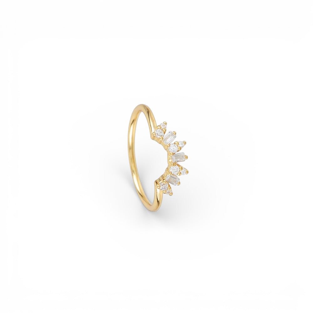 Sortija Corona Oro - Piedra de Toque