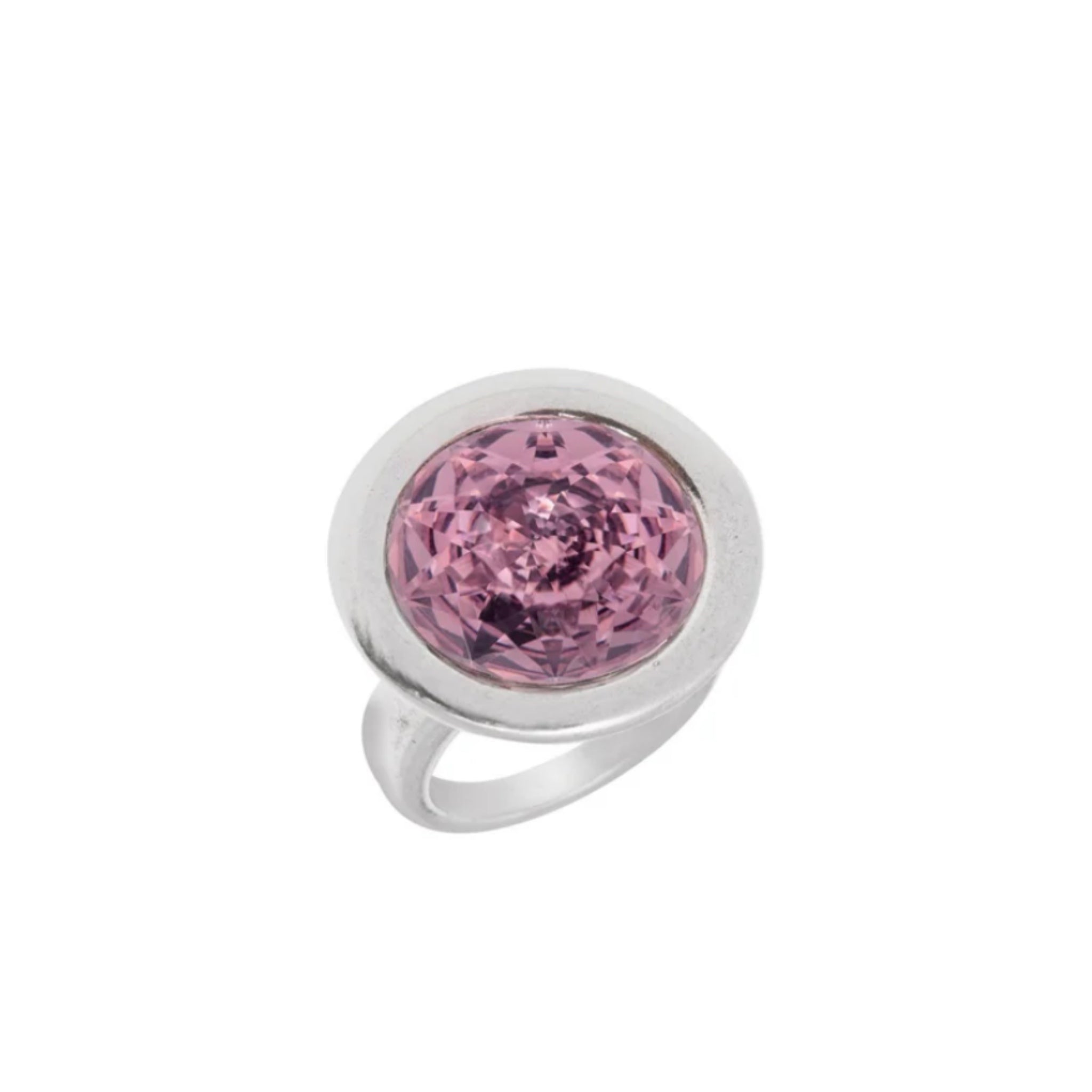 Sortija Cristal Rosa - Piedra de Toque