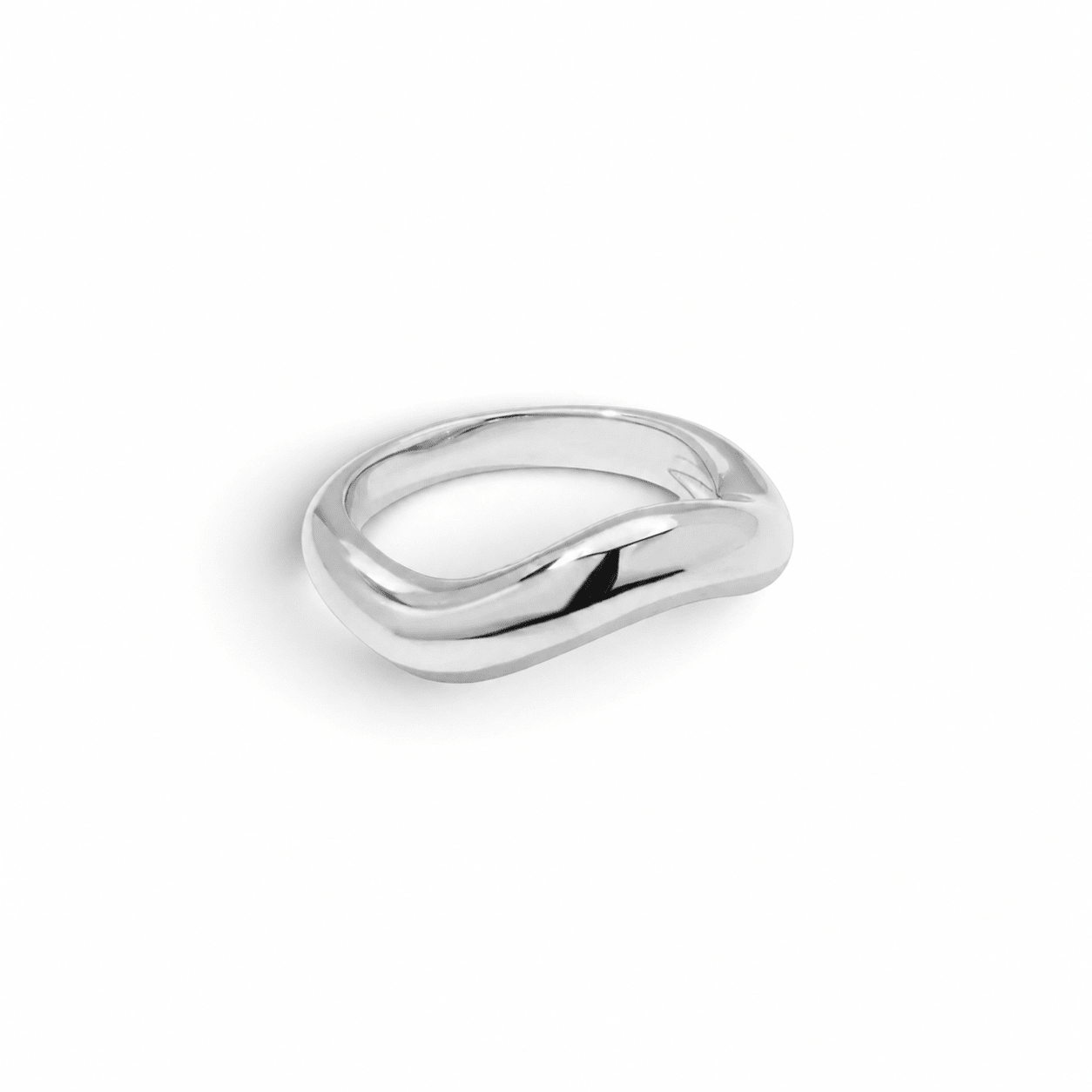 Sortija Kyma Vector Plata - Piedra de Toque