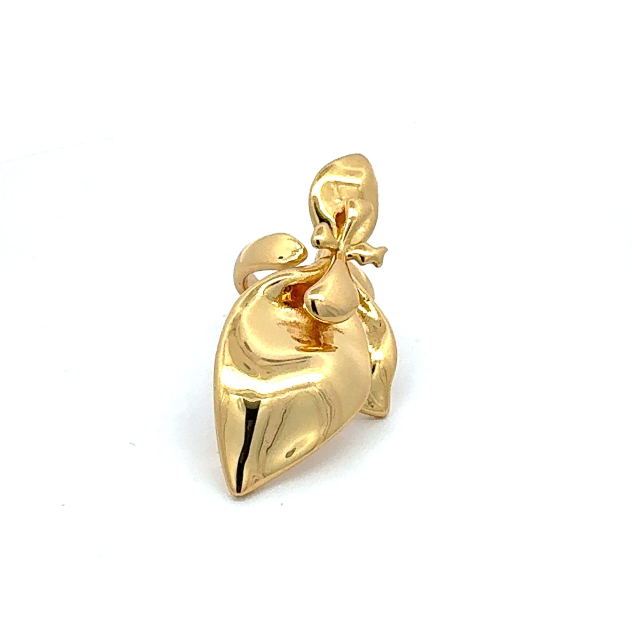 Sortija Lirio Dorado - Piedra de Toque